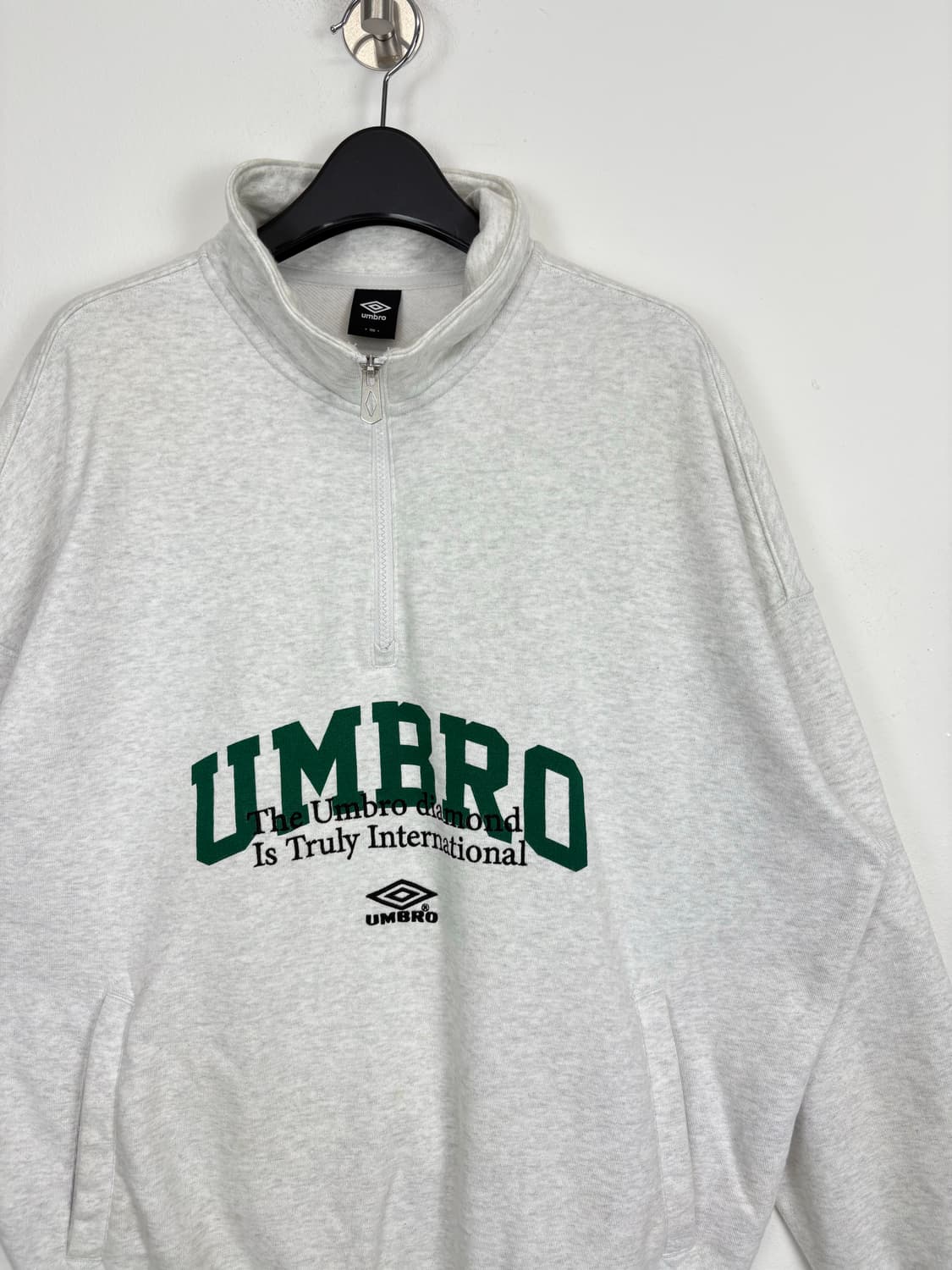 [2XL]엄브로 하프집업 맨투맨 상품이미지4