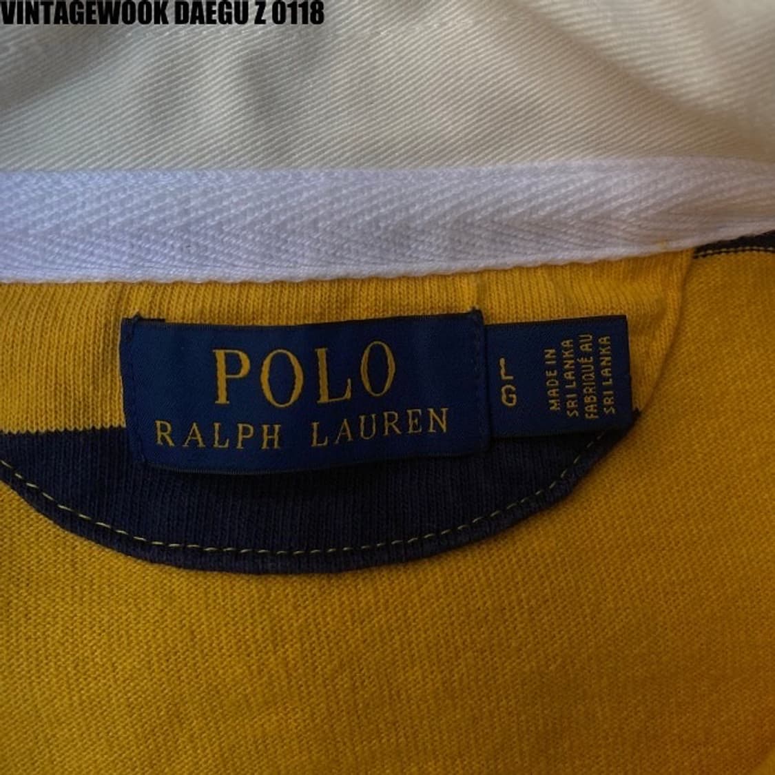 폴로 럭비티 폴로 꿀벌티 김하온티 L 상품이미지5