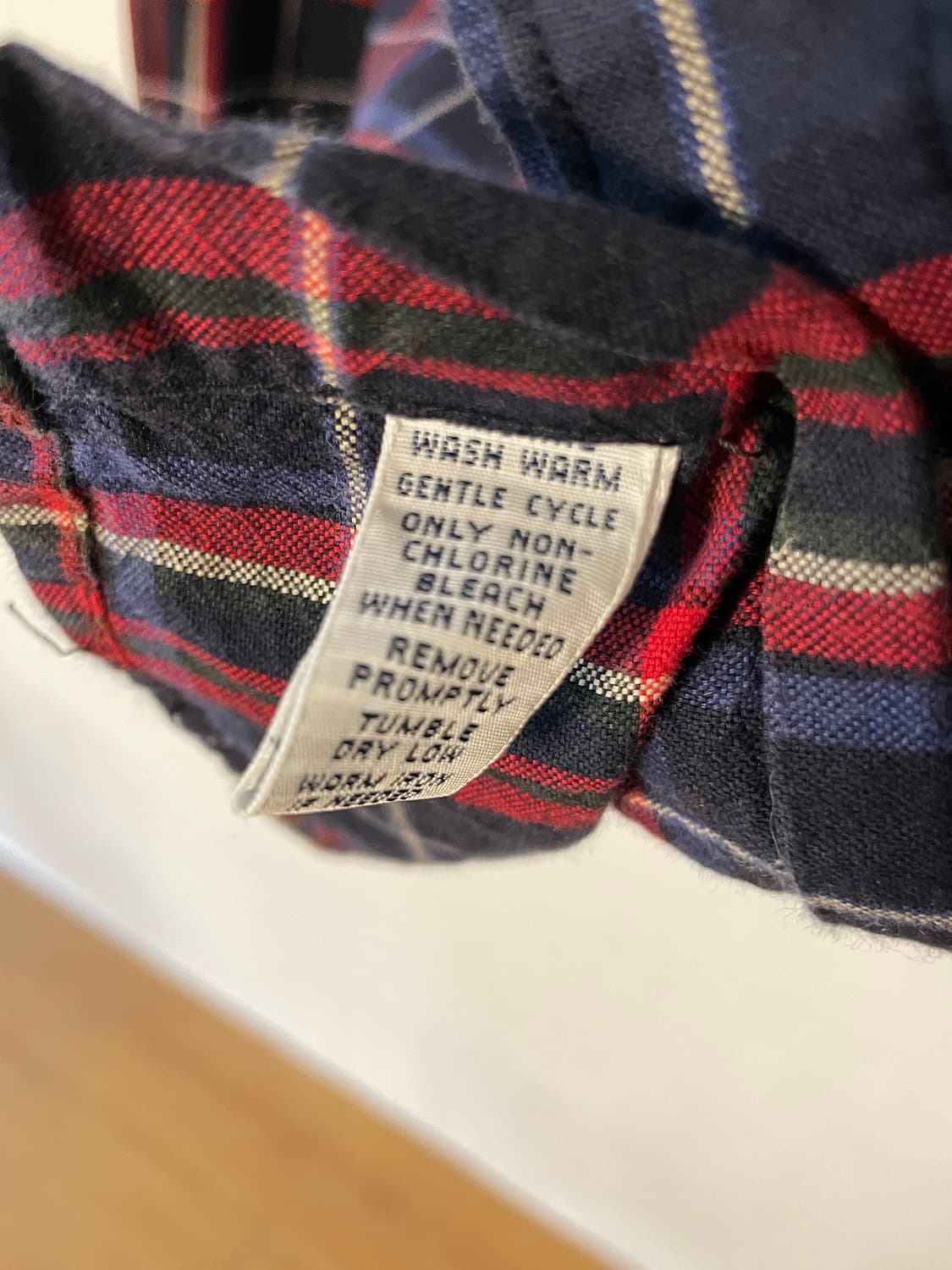 폴로 타탄 체크 셔츠  상품이미지8