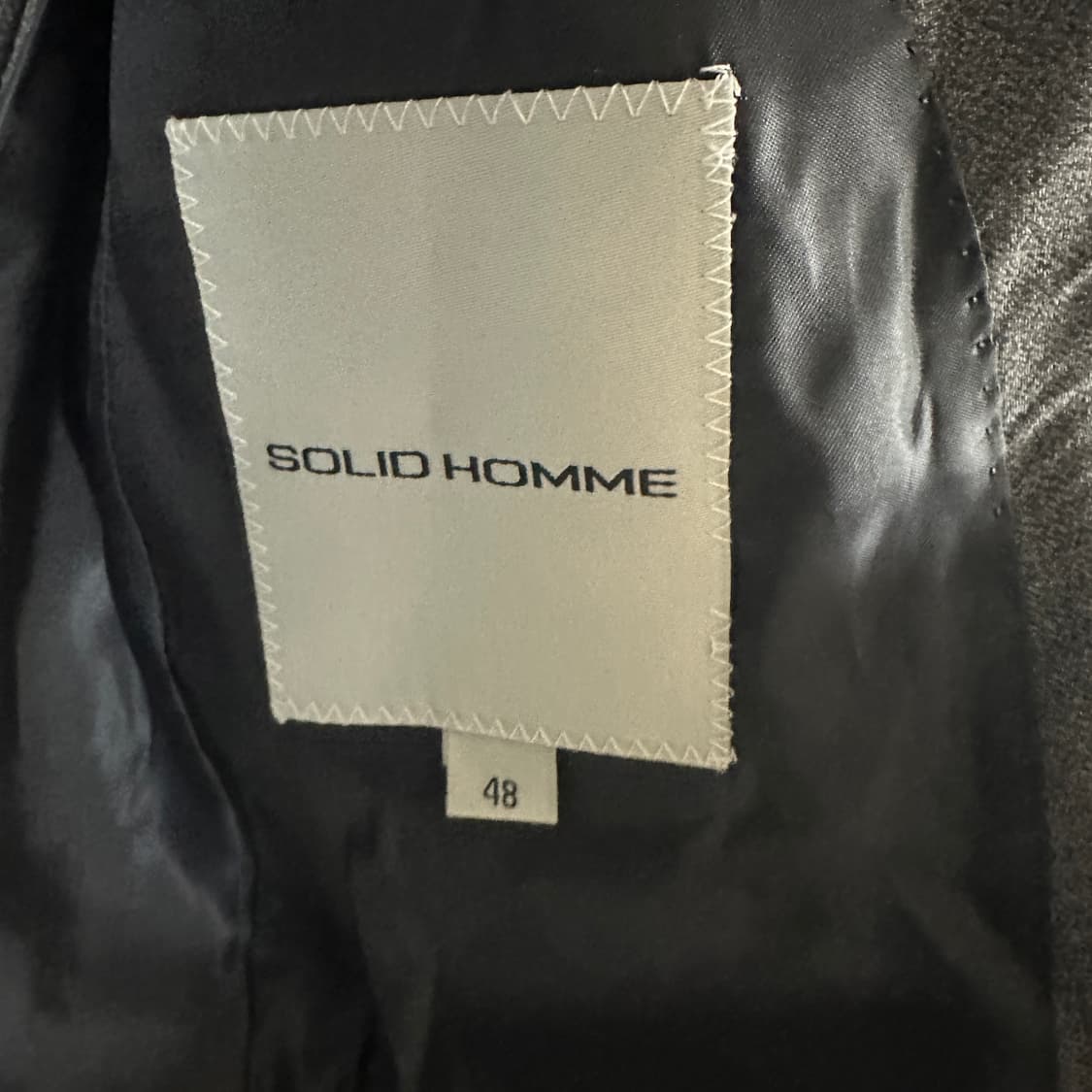 솔리드옴므 그레이 블레이저 상품이미지4