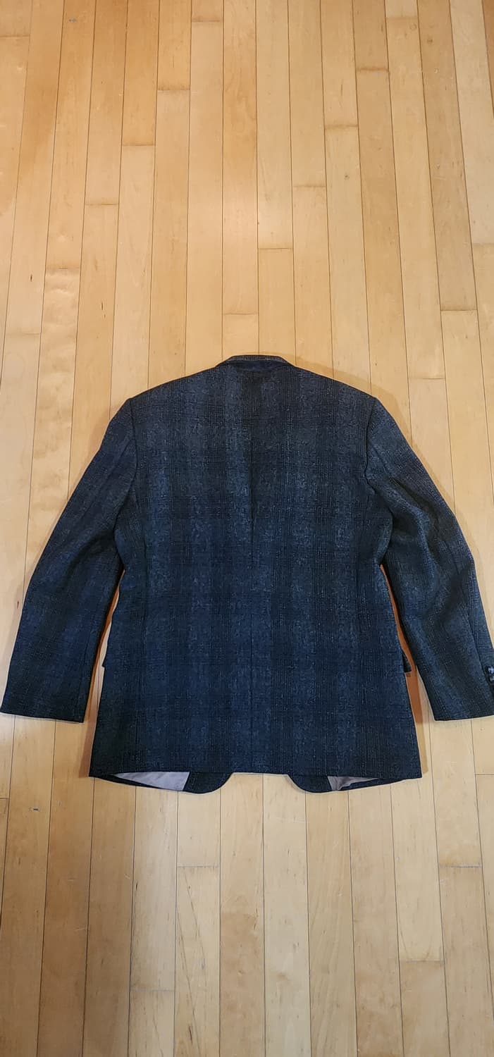 진그레이 모직 트위드자켓 L~슬림XL 상품이미지5