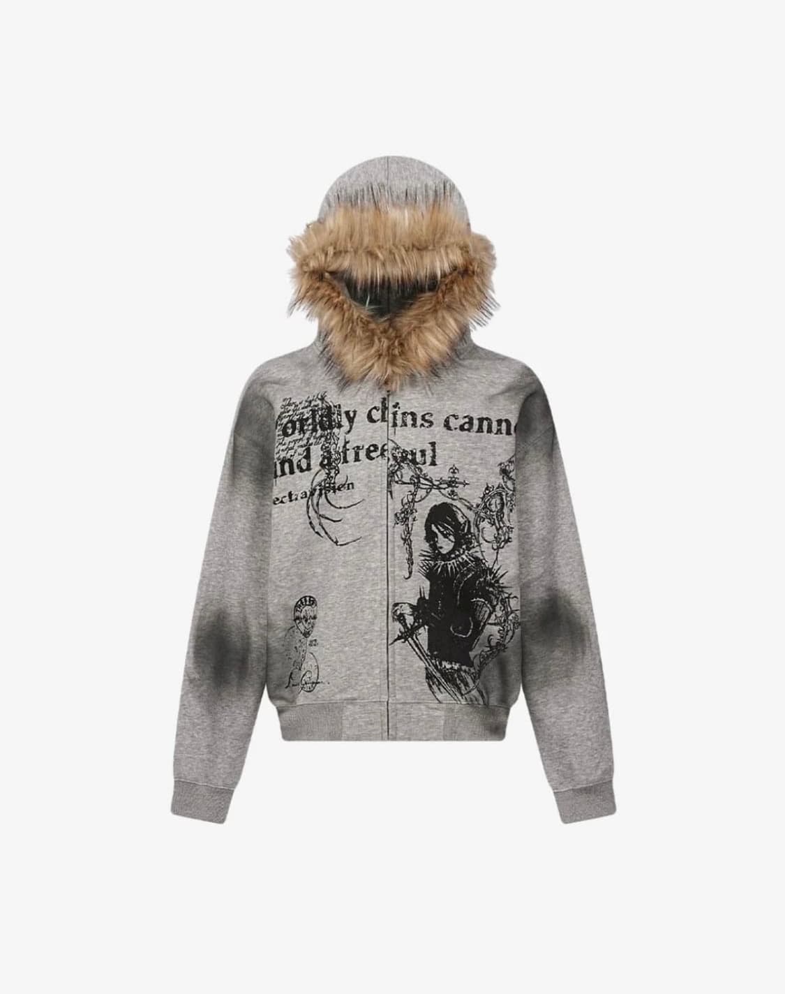 thesupermade 퍼 후드집업 상품이미지1