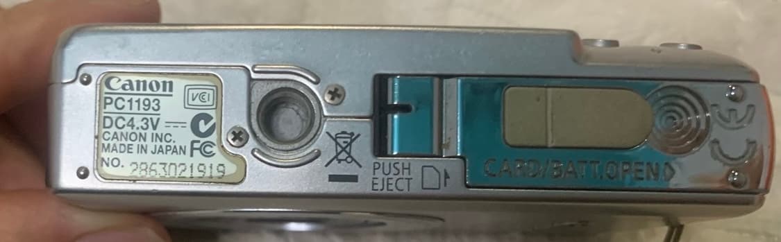 캐논 익서스 60 CANON IXUS 60 빈티지 디지털카메라 디카 상품이미지10