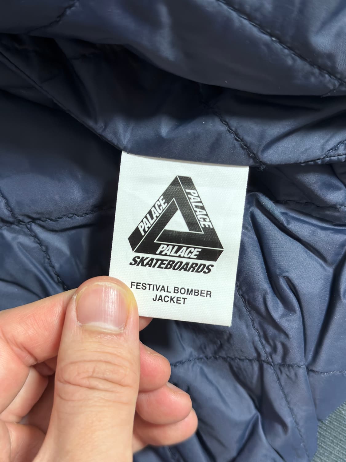 [M] 팔라스 페스티벌 봄버 자켓 블랙 상품이미지6