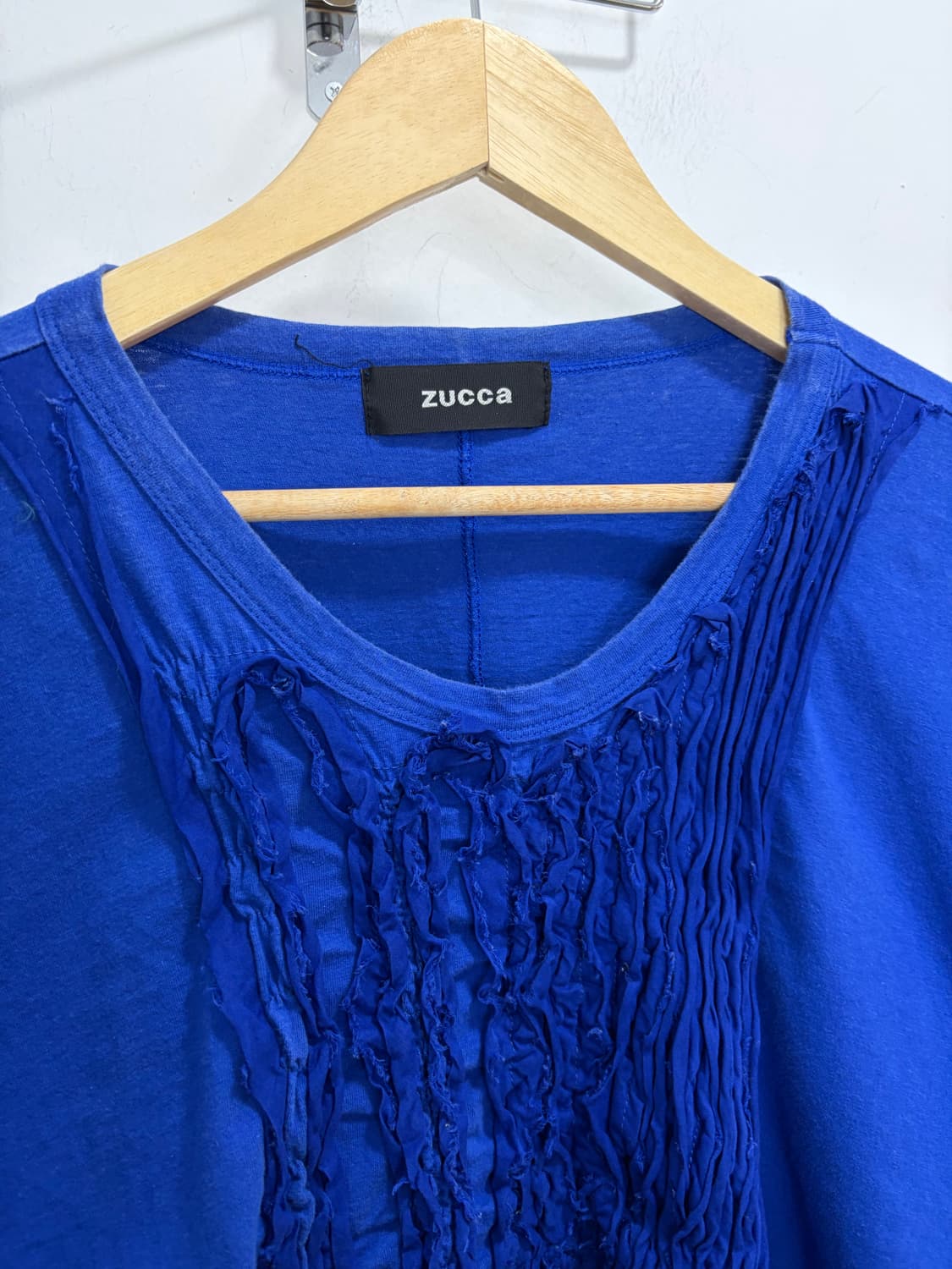 Zucca 오버핏 프릴 반팔 티셔츠 상품이미지5