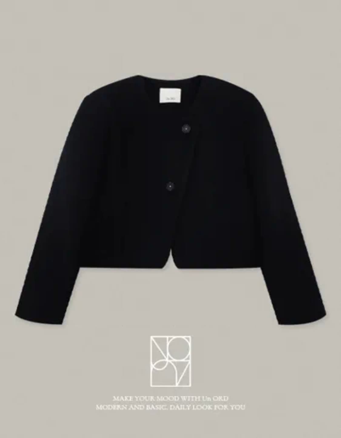 가내스라 니즈 카센티노 크롭 자켓 딥네이비 상품이미지1