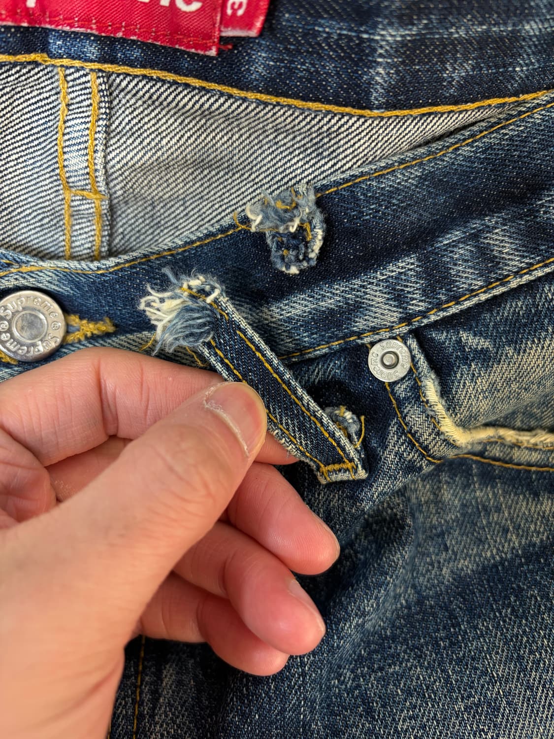 올드슈프림 셀비지 상품이미지8