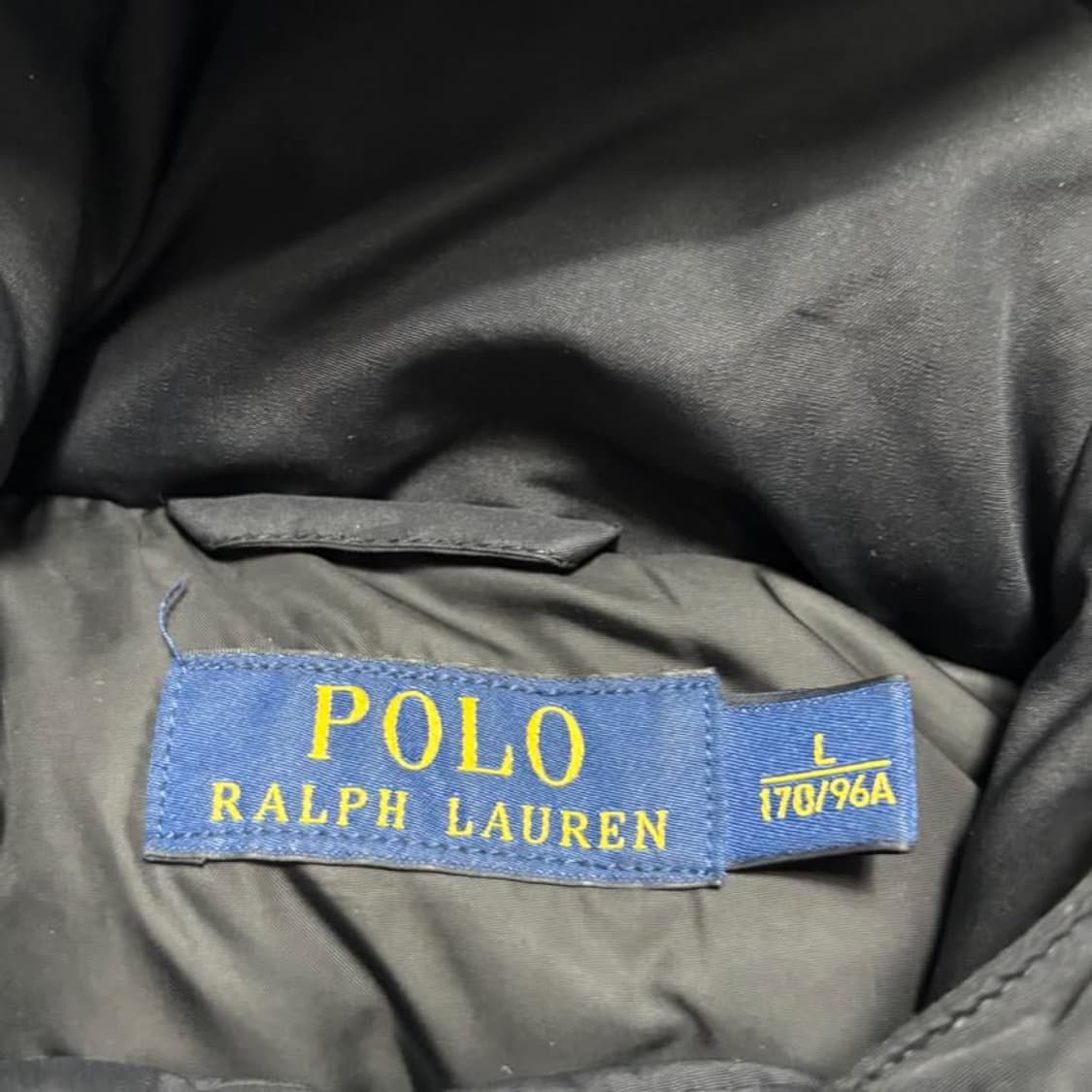 폴로랄프로렌 레드 포니 여성용 블랙 덕 다운 후드패딩 상품이미지5