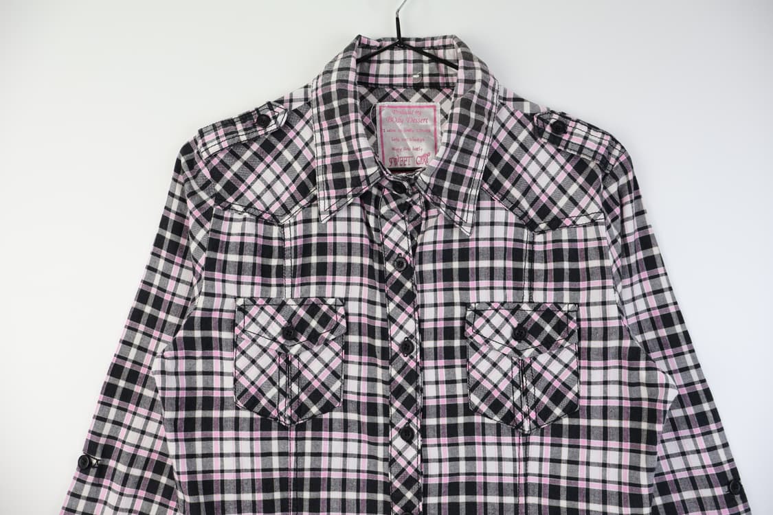 Body Dessert Kitsch Checked Shirts 상품이미지5