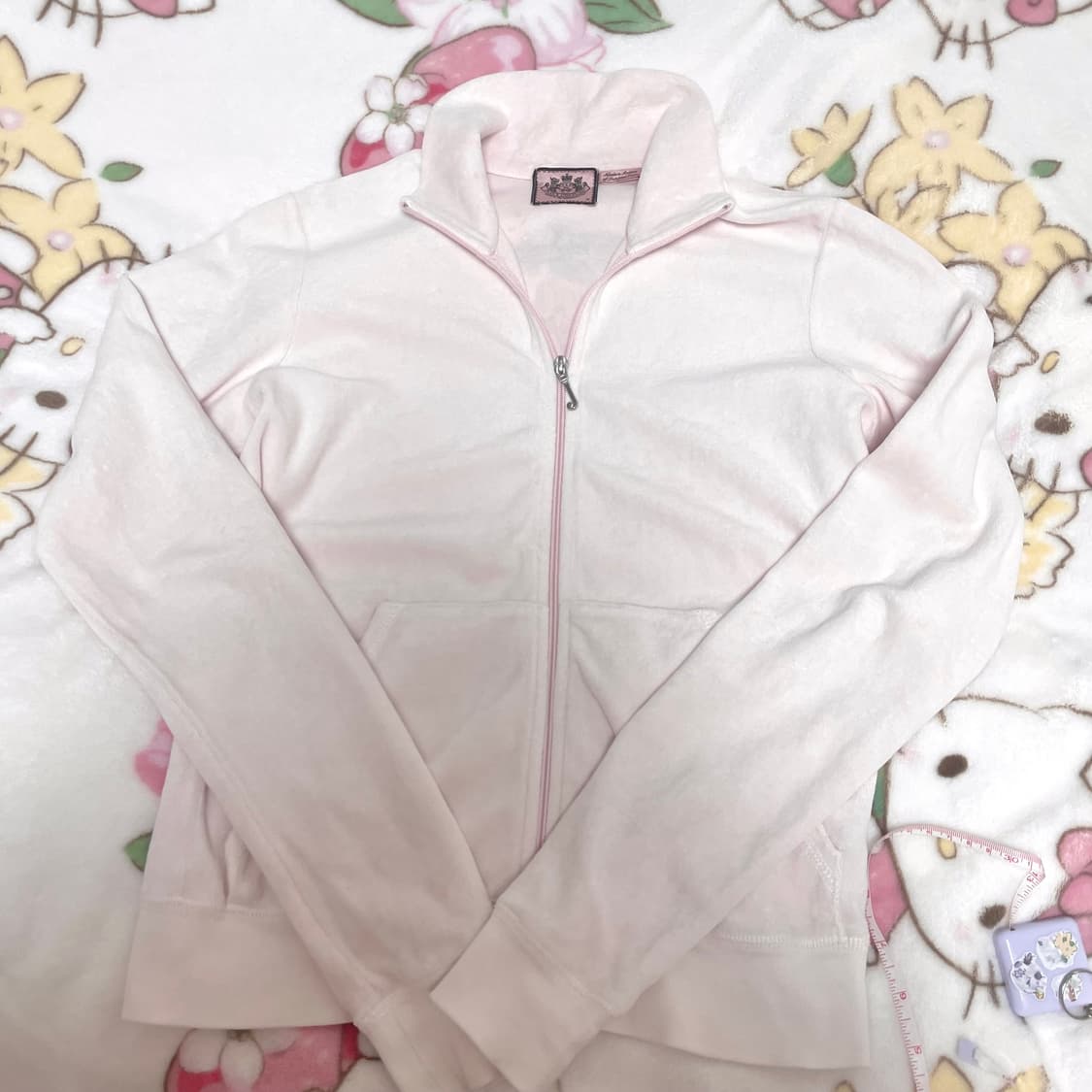 쥬시꾸뛰르 벨벳 져지 탑 &라디 벨벳 쇼츠 상품이미지1