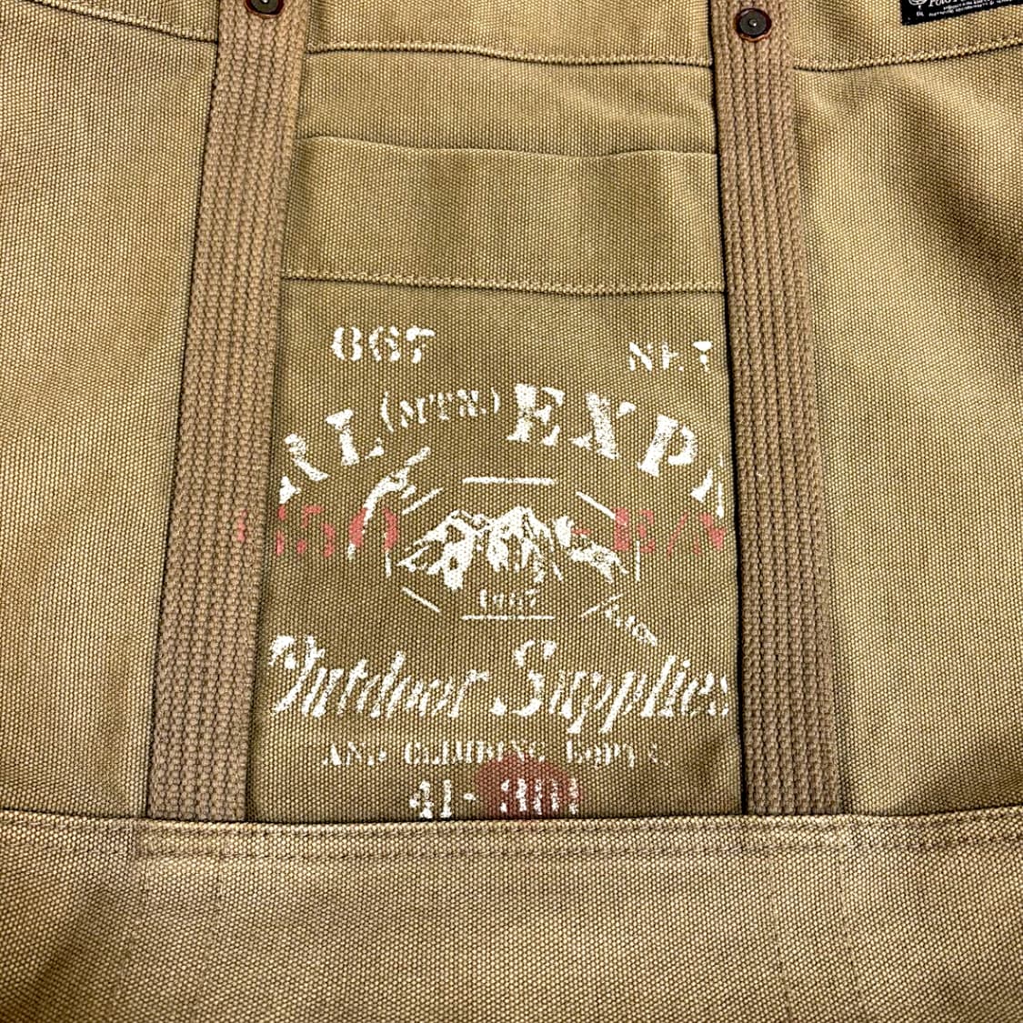 랄프로렌 폴로 캔버스 빈티지가공 토트백 더블알엘 x 상품이미지6