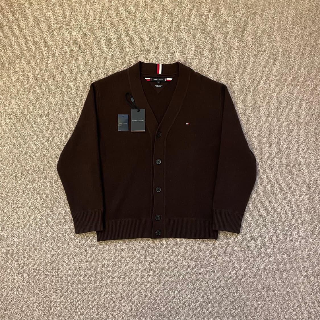 타미힐피거 램스울 니트 가디건 상품이미지3