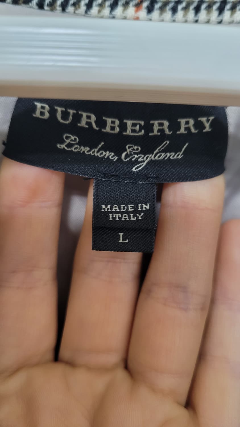 버버리  여성  울 체크 더블코트- 66사이즈 상품이미지6