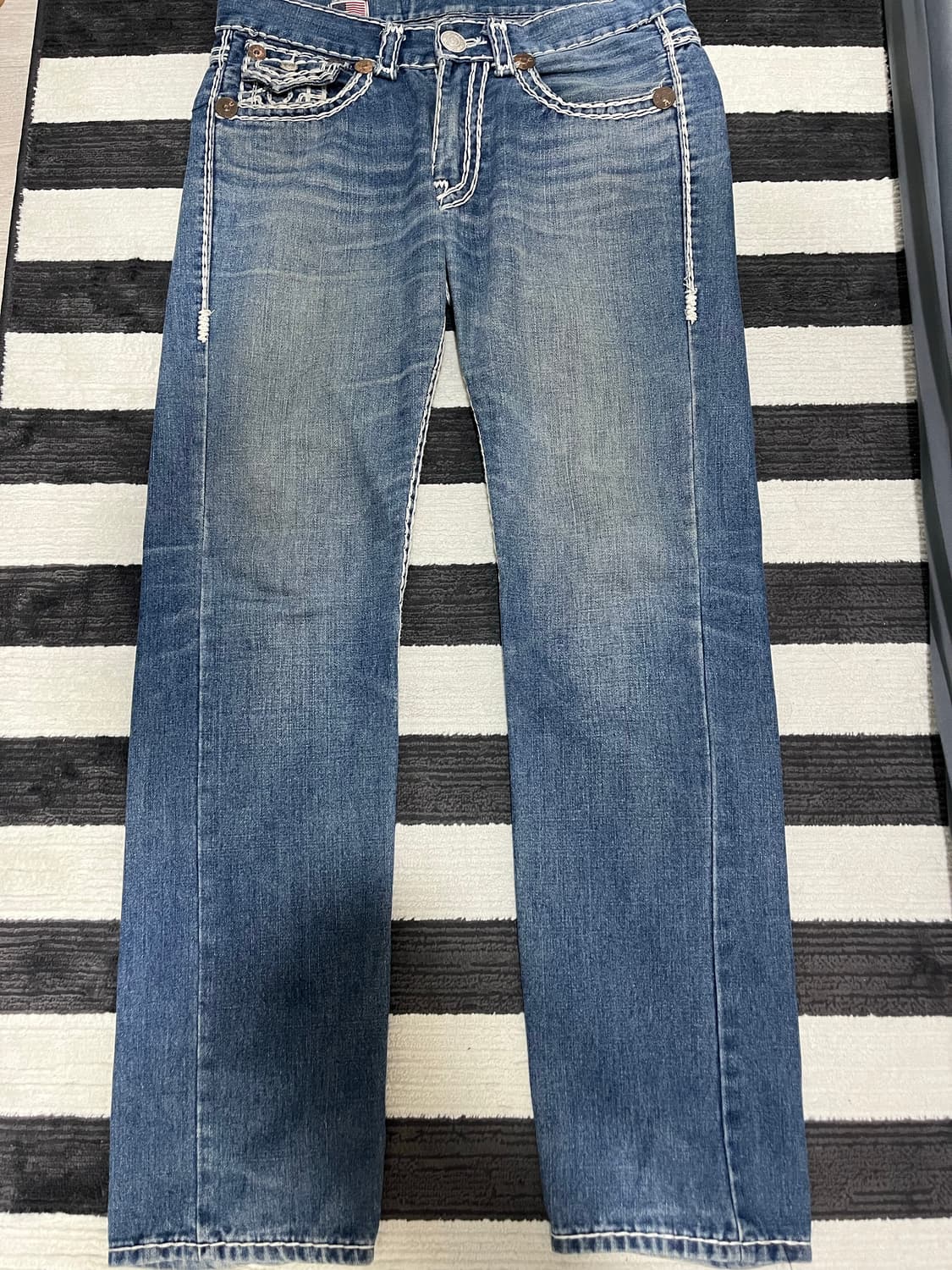 트루릴리젼 플레어 데님팬츠 상품이미지4