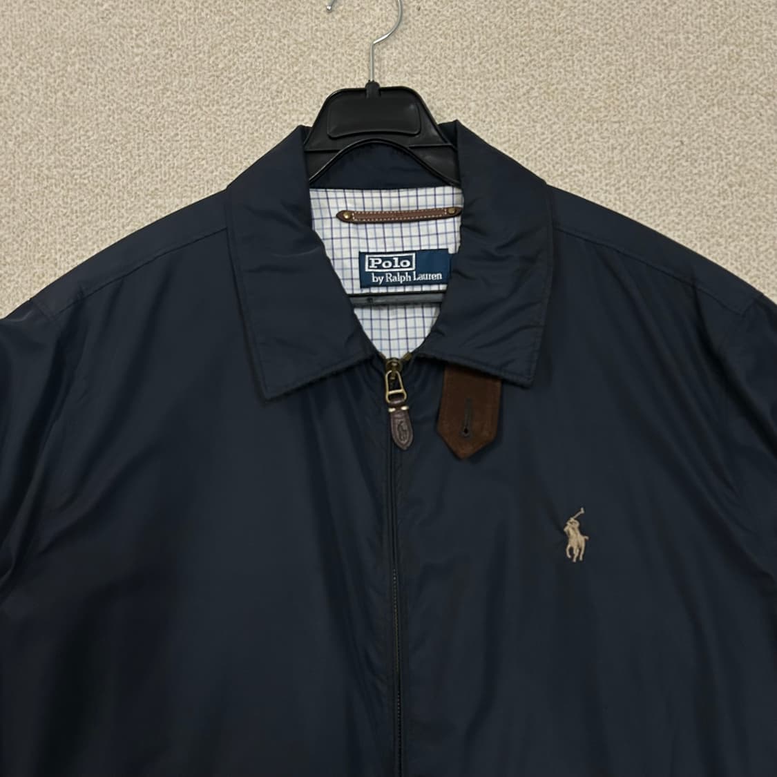 (L) 폴로 랄프로렌 네이비 폴리쉘 스윙톱 자켓 상품이미지2