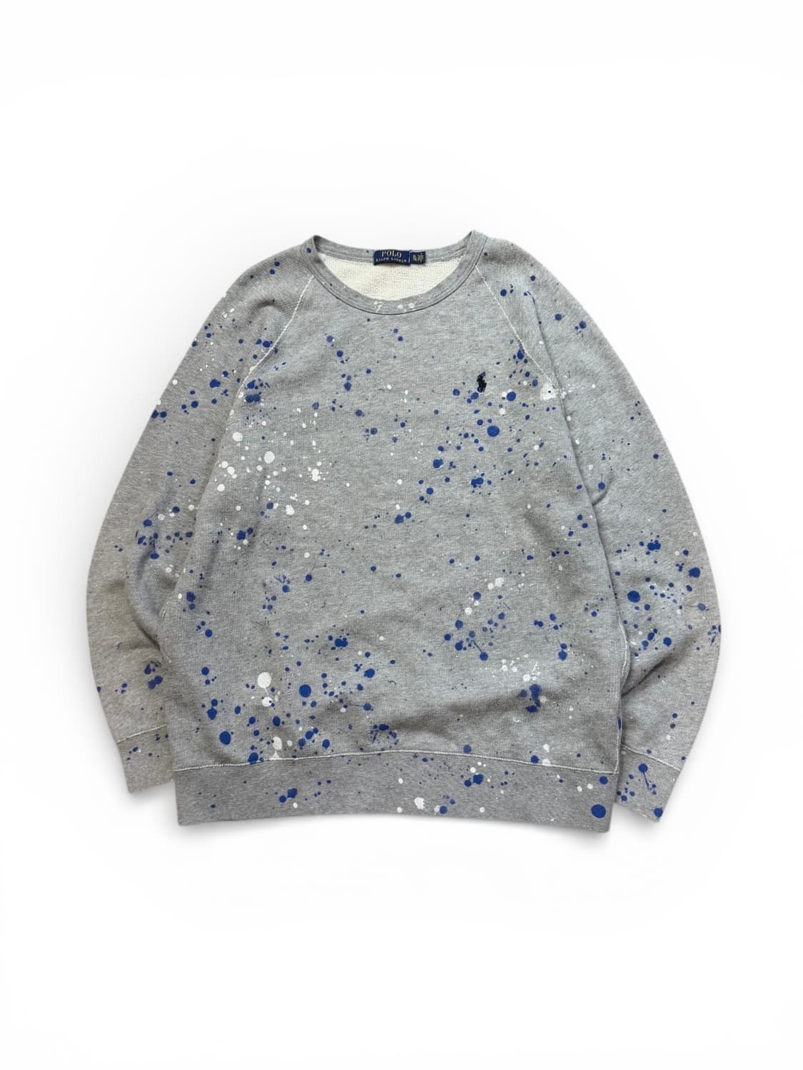 폴로 랄프로렌 페인트 스플래터 크루넥 스웻셔츠 상품이미지1