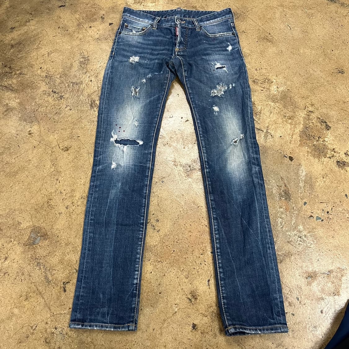 [정품/42] DSQUARED2 데님 청바지 데미지진 b12 상품이미지2