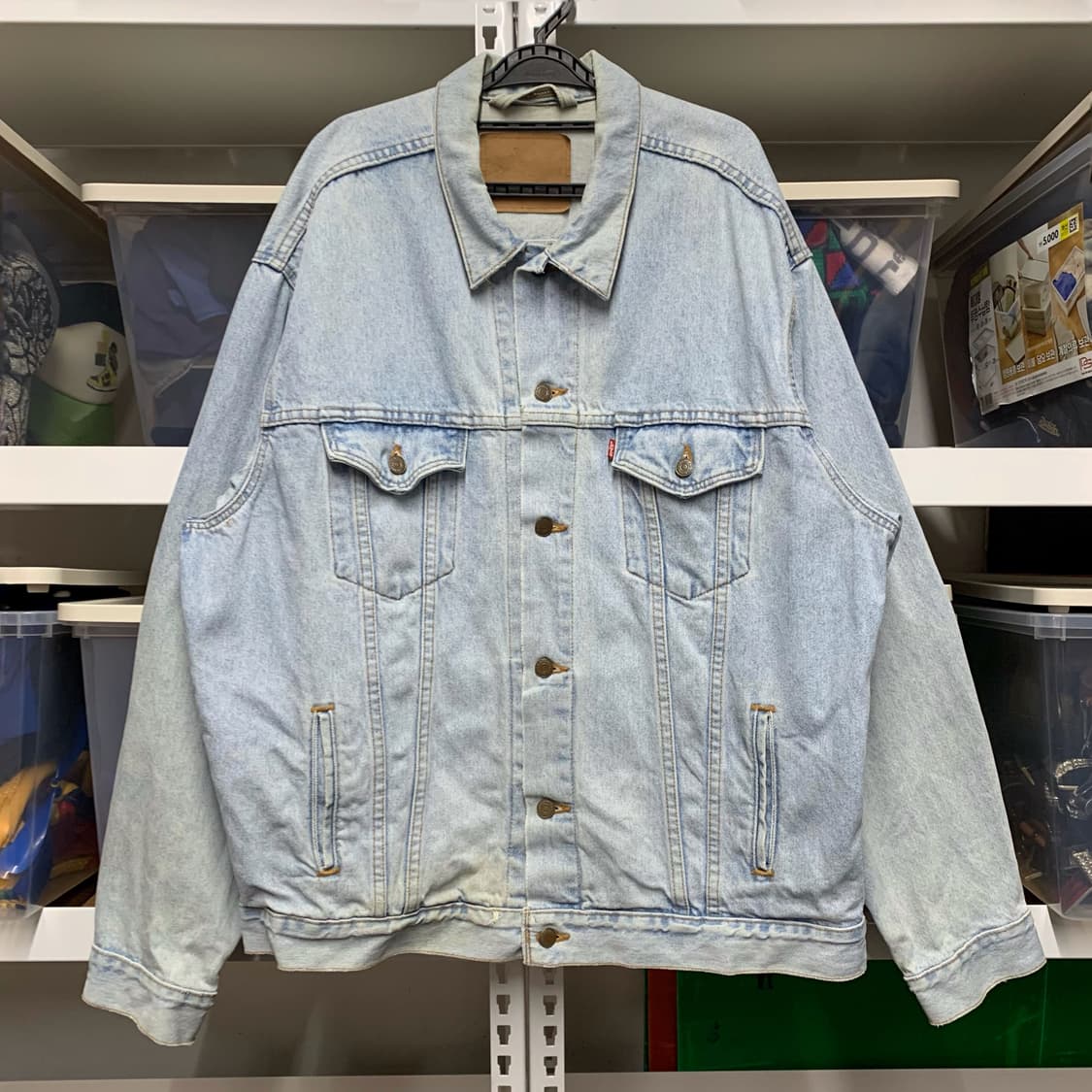[XXL] 90's 리바이스 데님 트러커 자켓 Made In USA 상품이미지2