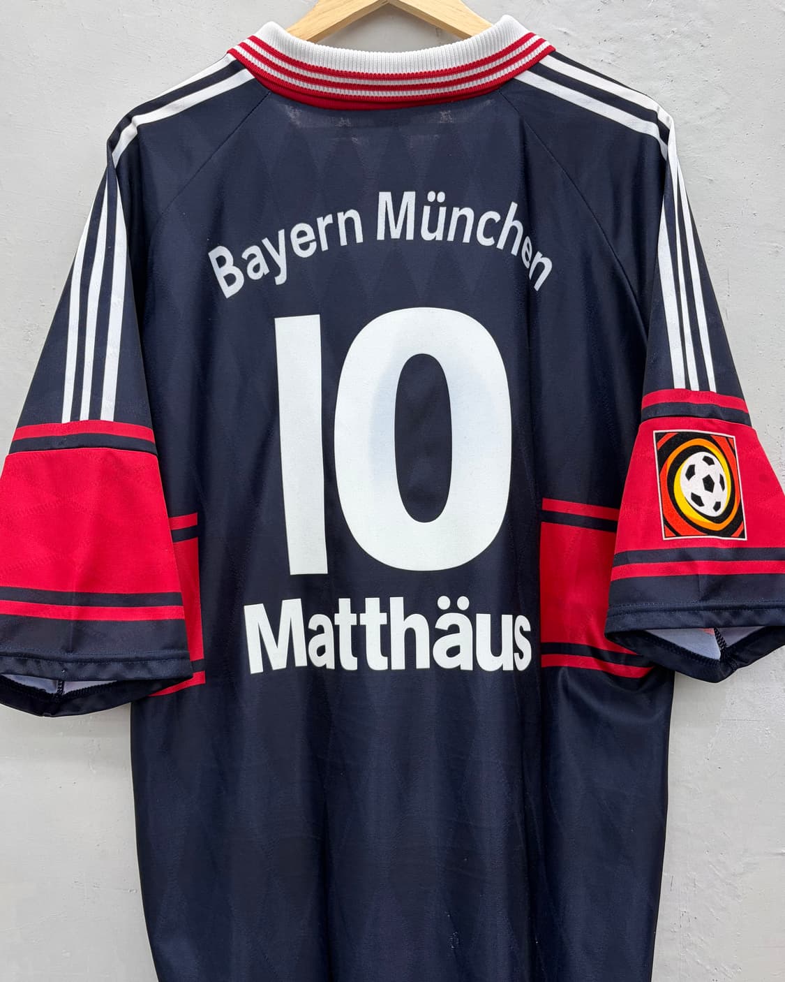 아디다스 97-99 바이에른 뮌헨 홈 리그킷 로타어 마테우스 상품이미지2