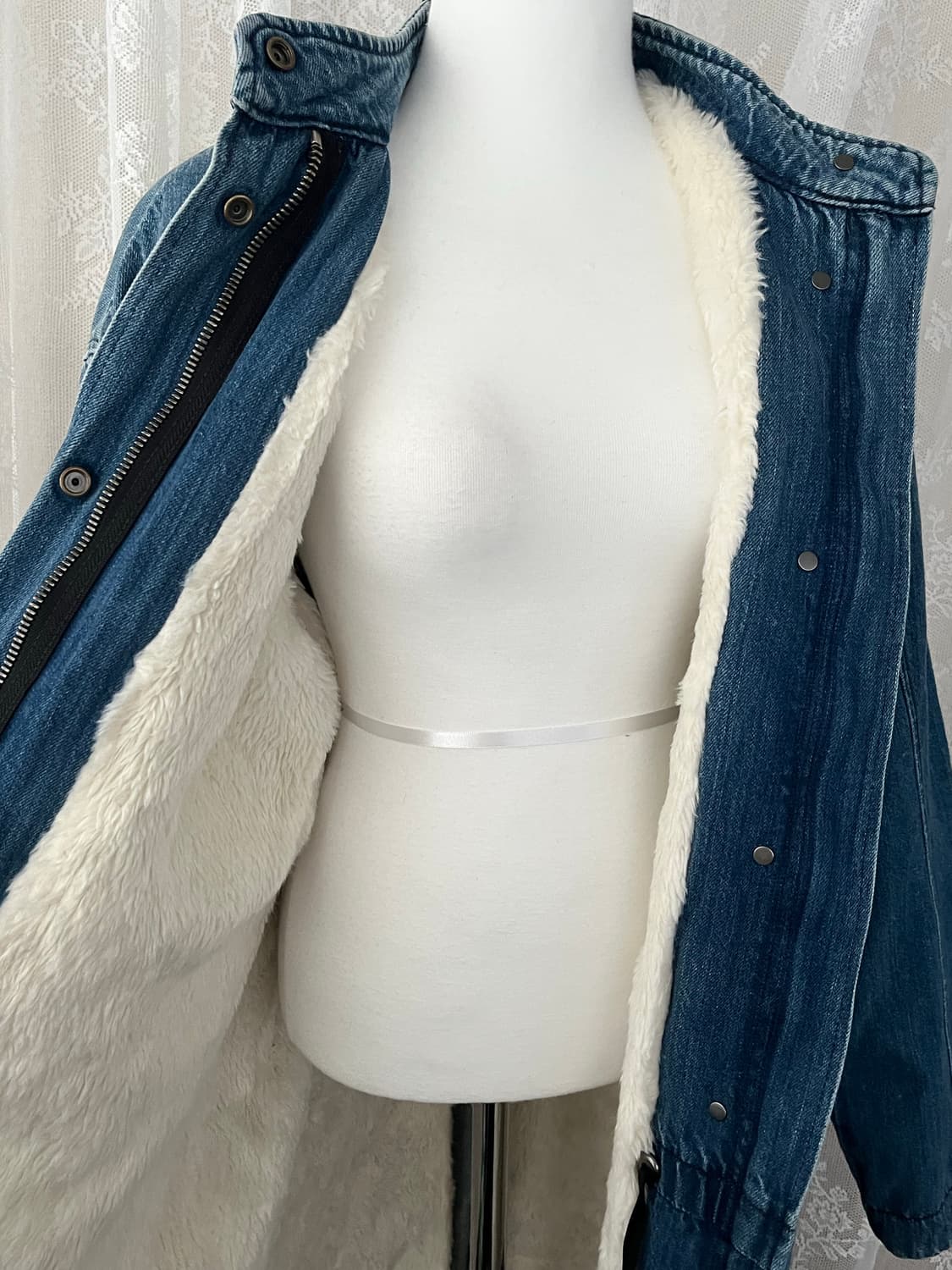 S) 헬무트랭 여성 데님 파카 상품이미지4