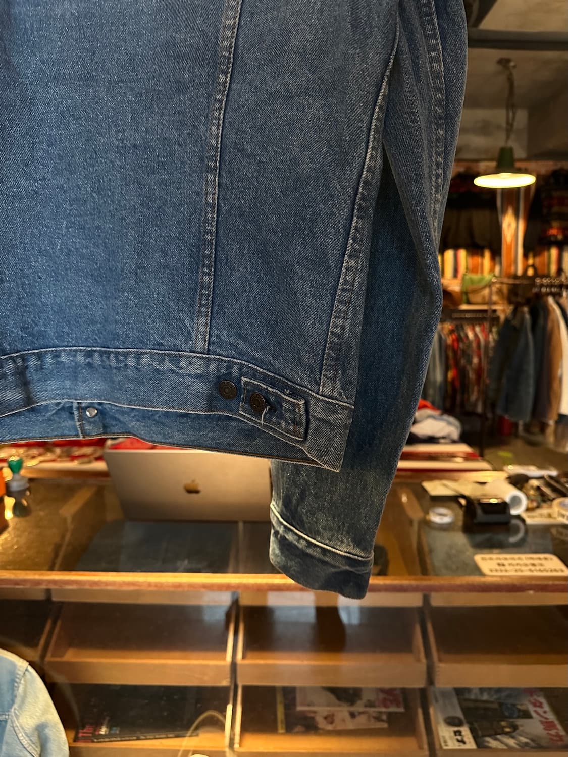 80s USA 빈티지 리바이스 71506 3세대 데님 트러커 자켓 상품이미지5