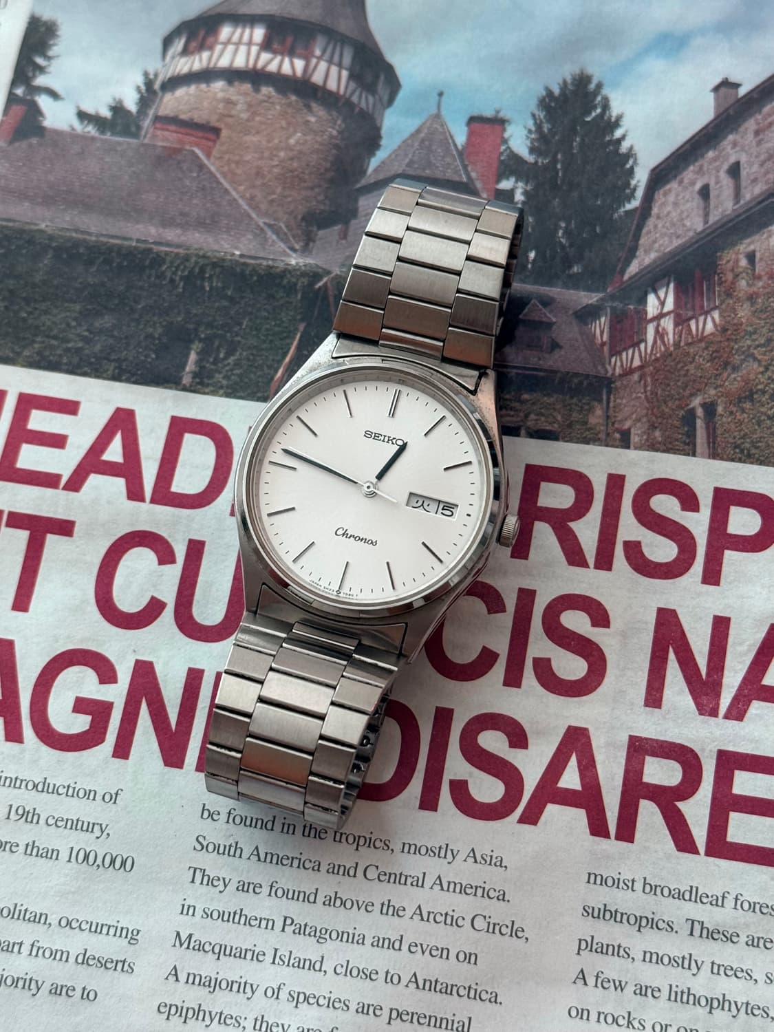 Seiko 세이코 Chronos Quartz Day-Date 상품이미지2