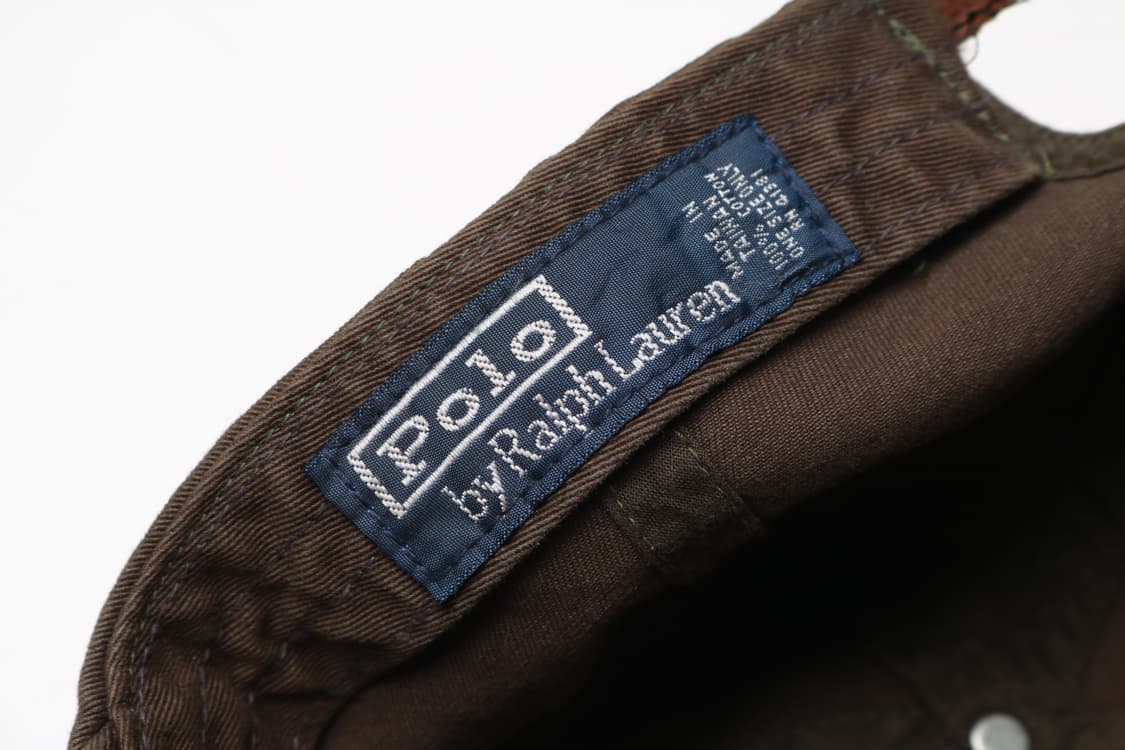 90's 폴로 랄프로렌 워시드 볼캡 모자 상품이미지7