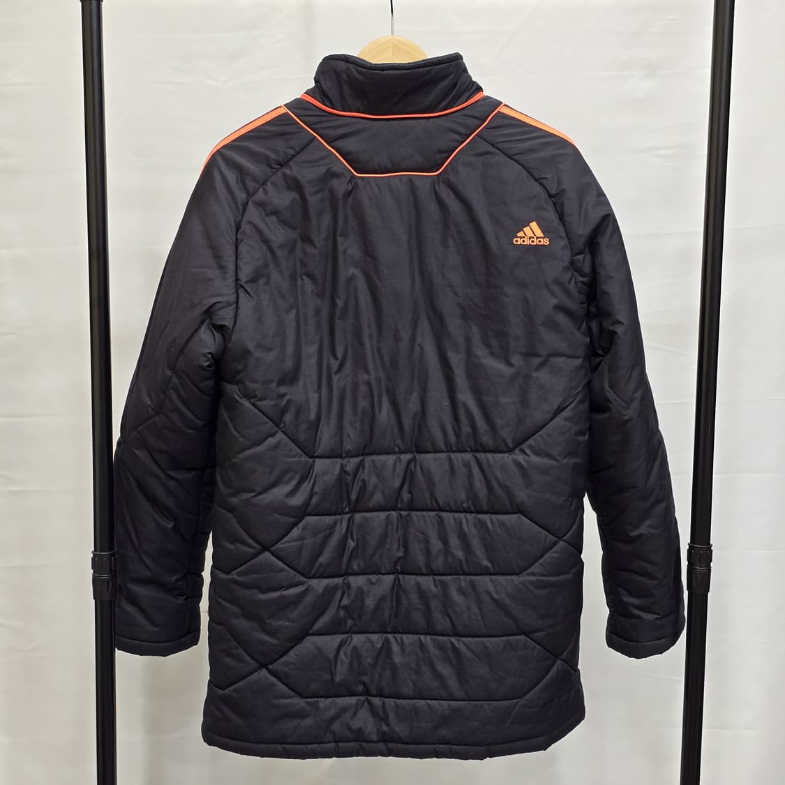첼시FC 아디다스 UCL 챔피언스리그 패딩 점퍼 자켓 100 블랙/오렌지 상품이미지2