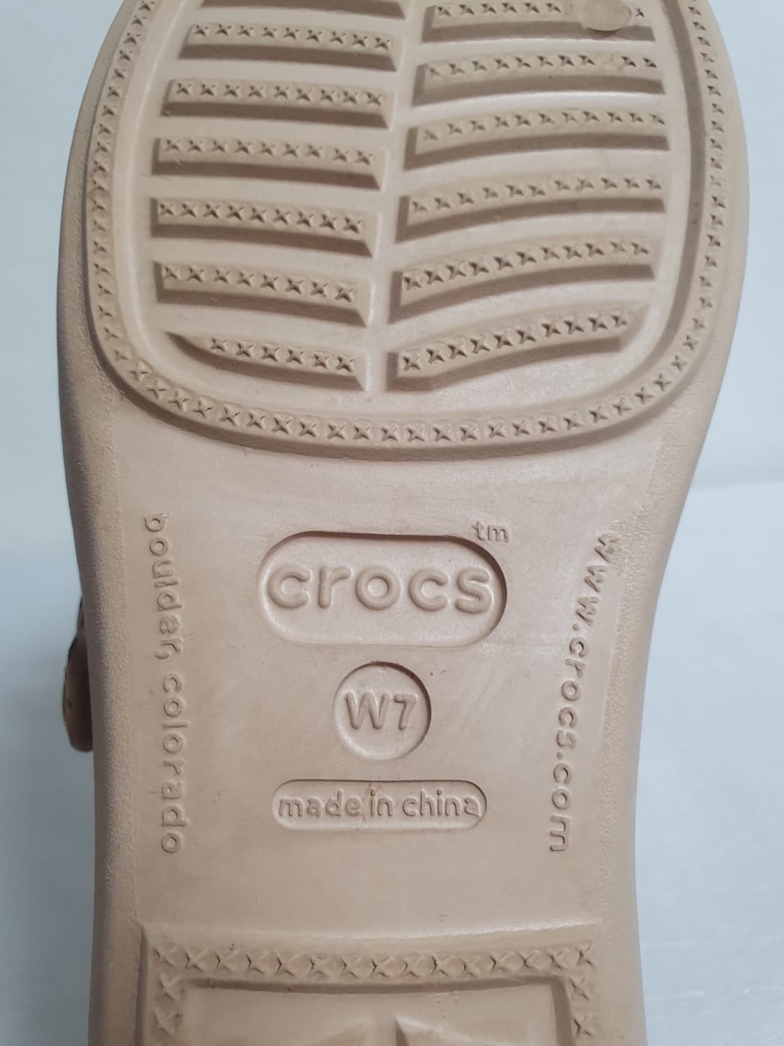 240mm 크록스 패트리샤2 레오파드 웨지 슬리퍼 샌들 W7 상품이미지9