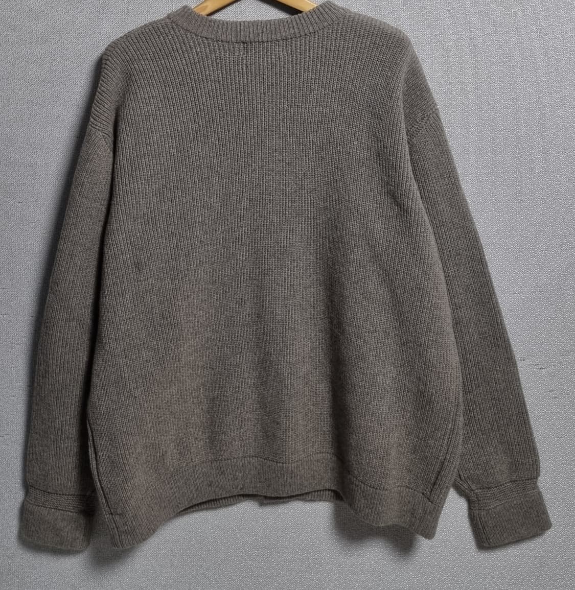 XL ) 에스피오니지 다크베이지 니트 가디건 상품이미지2