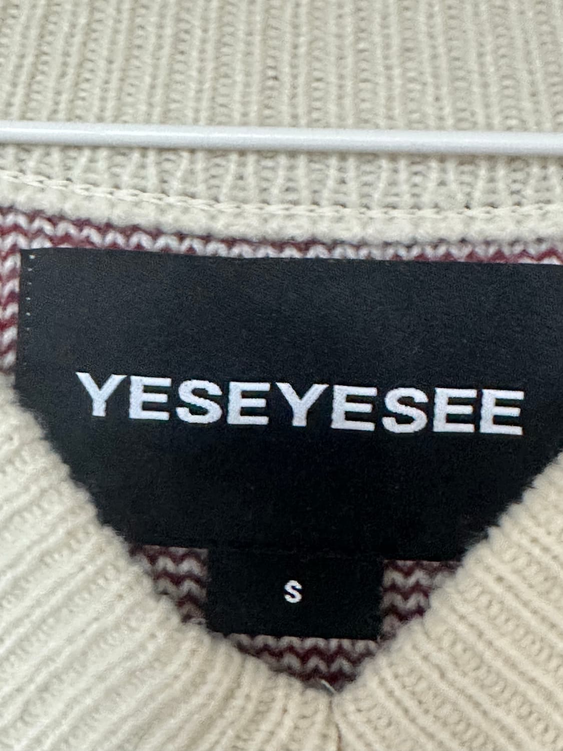 예스아이씨 조끼Y.E.S Schooler Knit Vest Ivor _S 상품이미지4