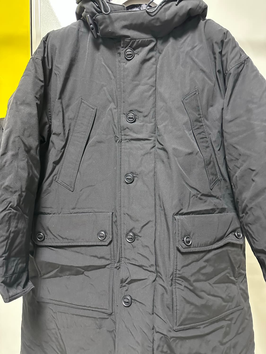 커버낫 피쉬테일 파카 블랙 상품이미지3