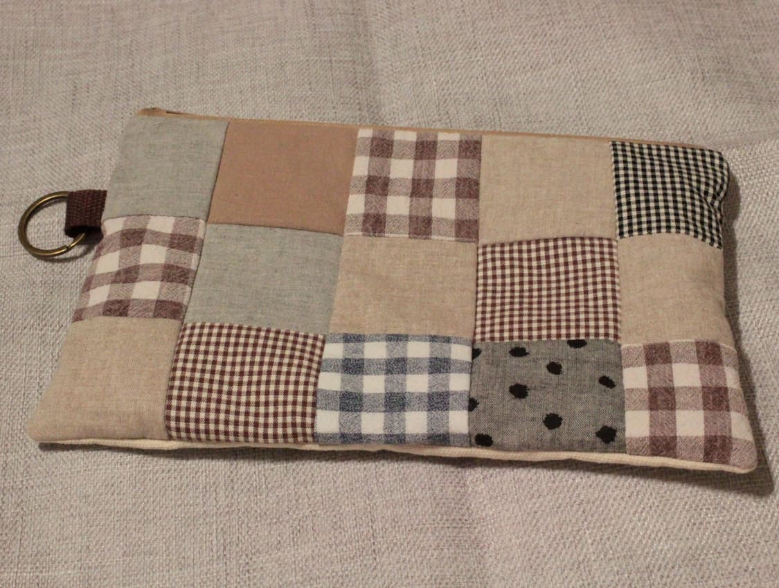 핸드메이드 패치워크 지퍼 파우치 상품이미지8