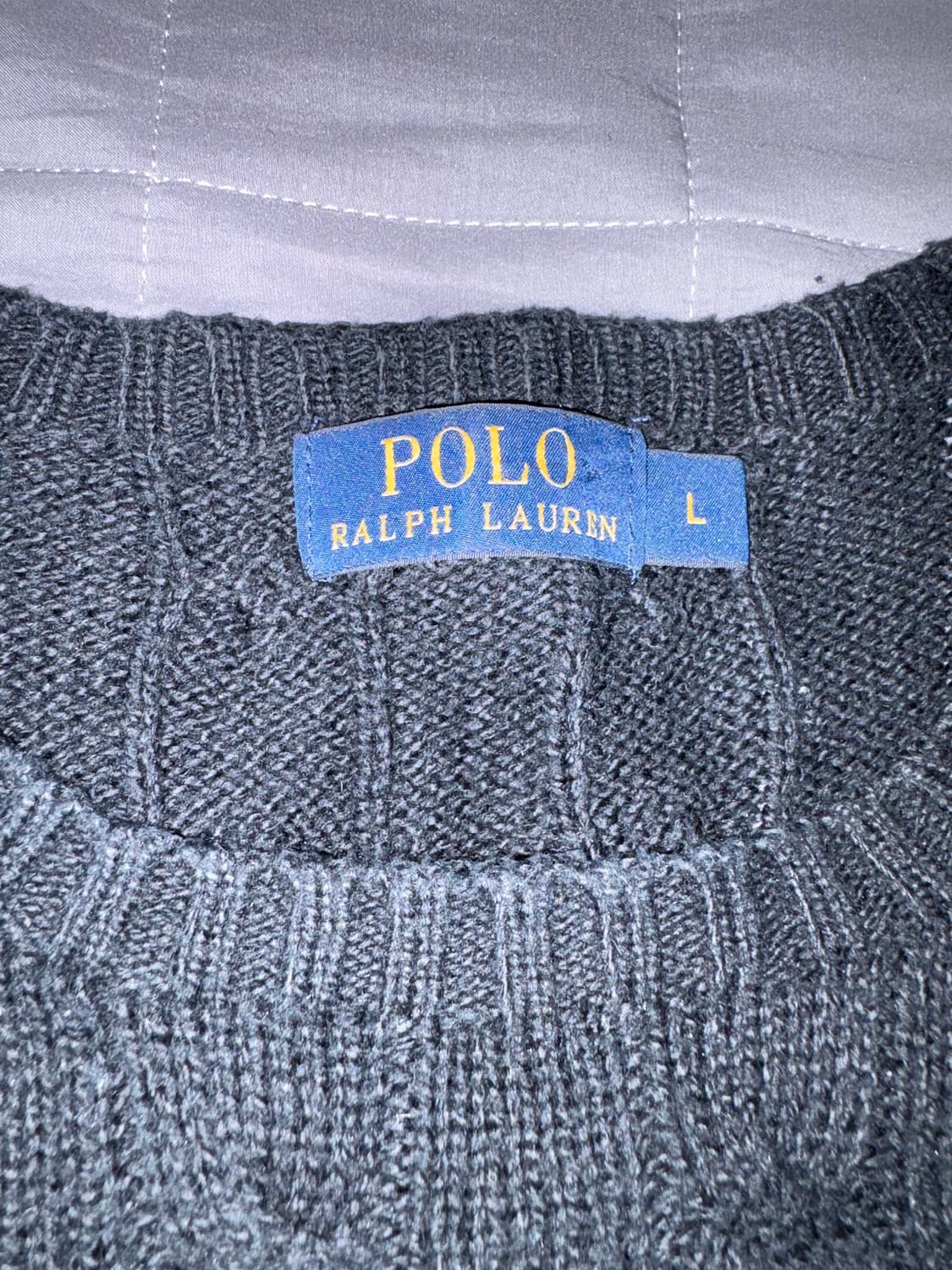 폴로케이블니트L 상품이미지2