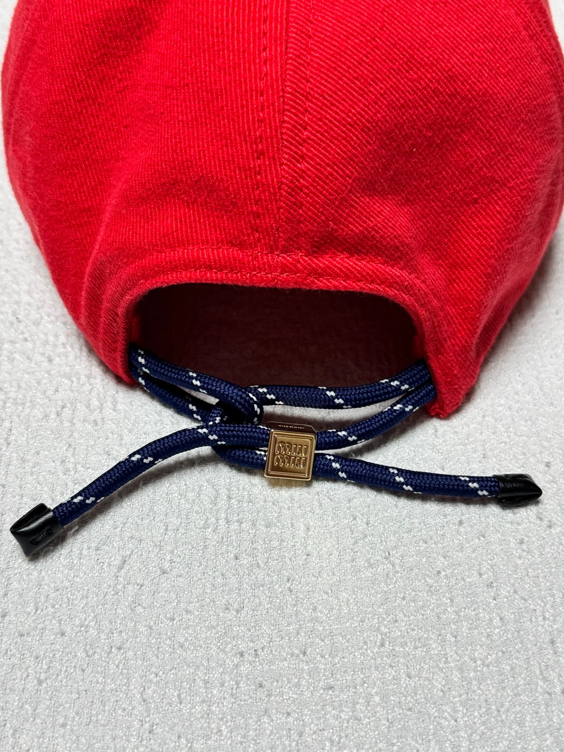 미우미우 데님 볼캡 상품이미지3