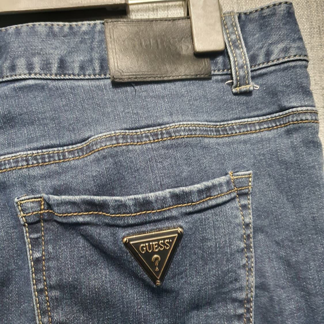 게스 짙은 데님 청바지  상품이미지4