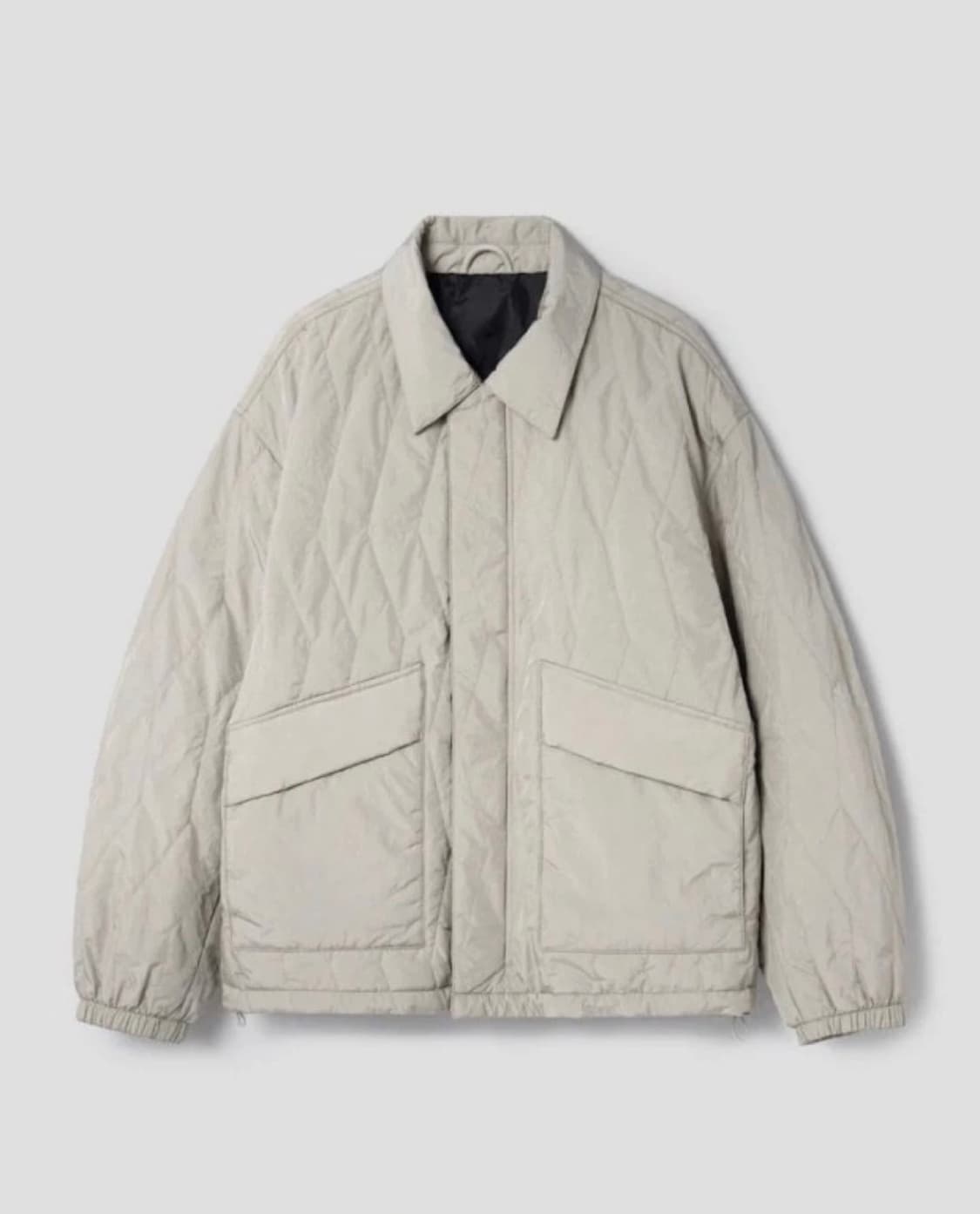 8세컨즈 베이지 퀄팅 자켓 상품이미지2