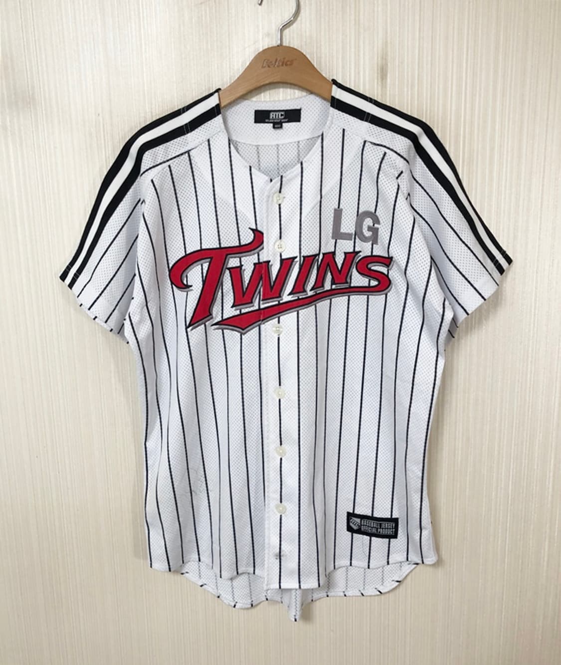 (2)KBO ATC LG트윈스 홈유니폼/져지 100 #33 박용택 상품이미지2