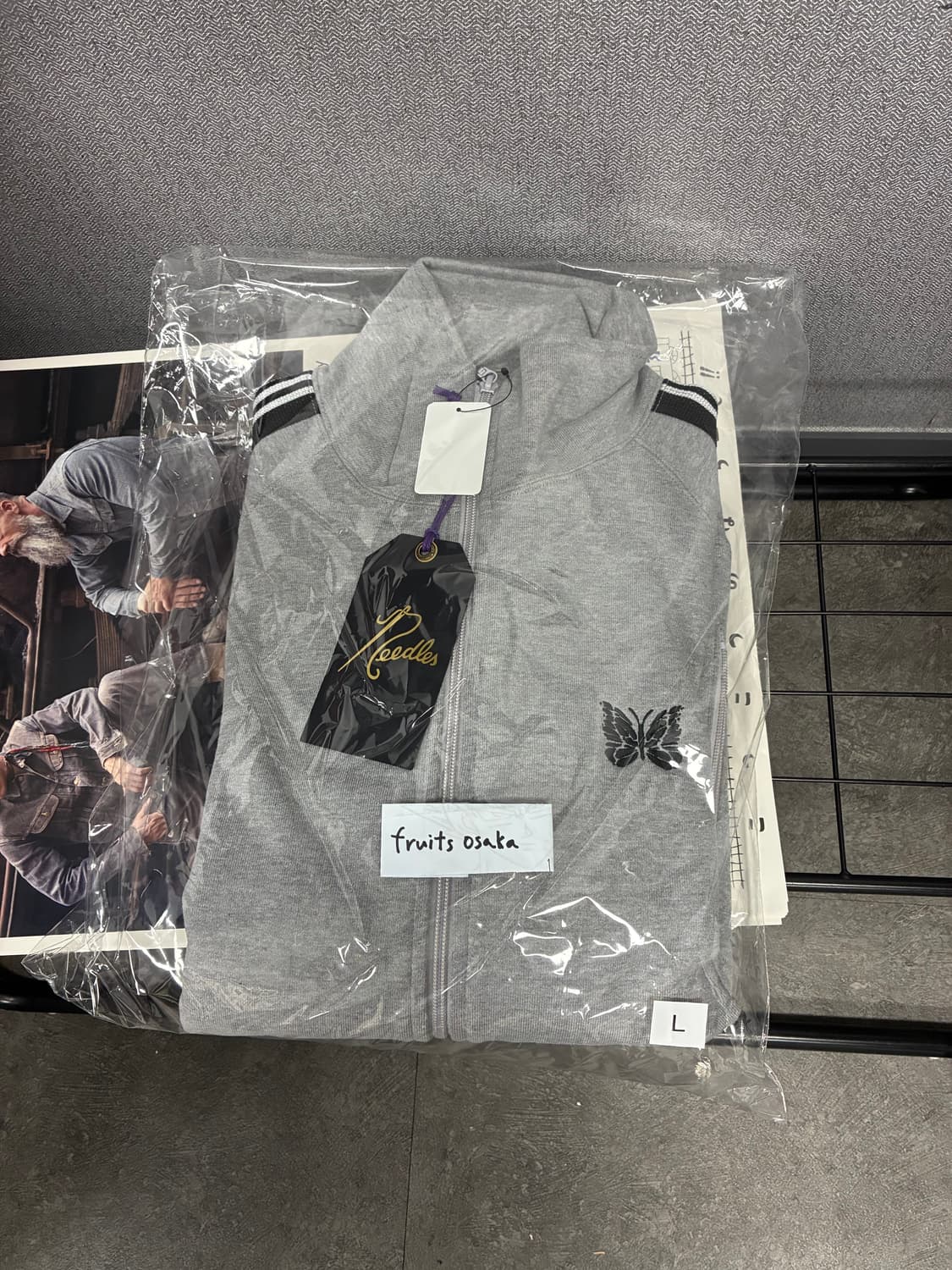 니들스 x BEAVER 코튼 트랙자켓 L 상품이미지2