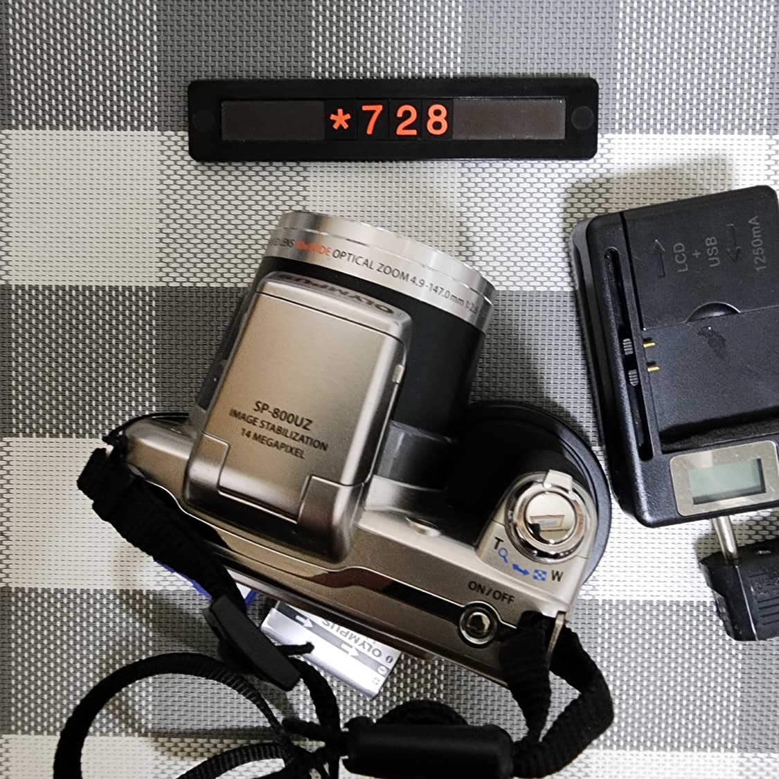 올림푸스 SP-800 UZ 디지털카메라 실버바디 상품이미지3