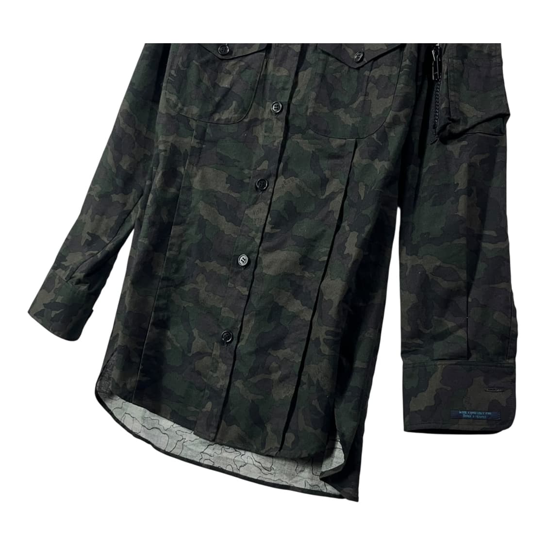 [Yohji Yamamoto] 요지야마모토 밀리터리 카모플라주 셔츠 상품이미지4
