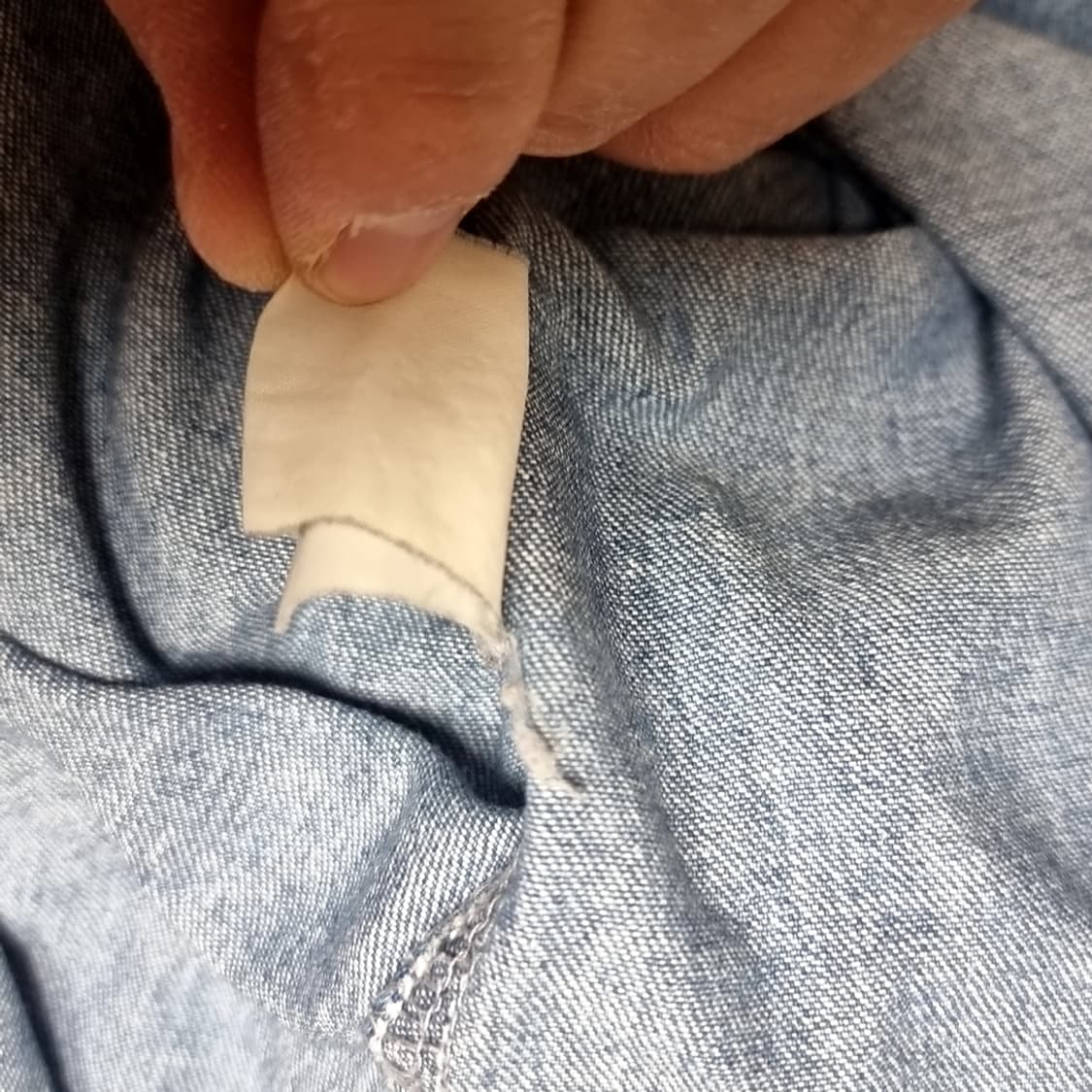 90s DFS SPORTS 데님 셔츠 남방 상품이미지3