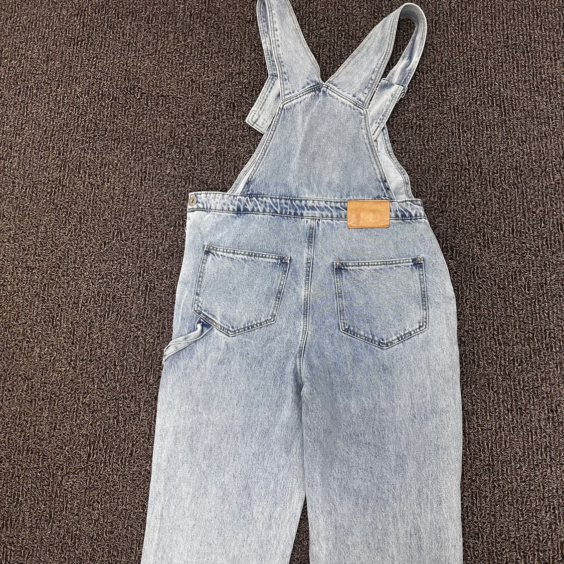 5252 OIOI 오아이오아이 데님 멜빵바지 데미지진 M 상품이미지8