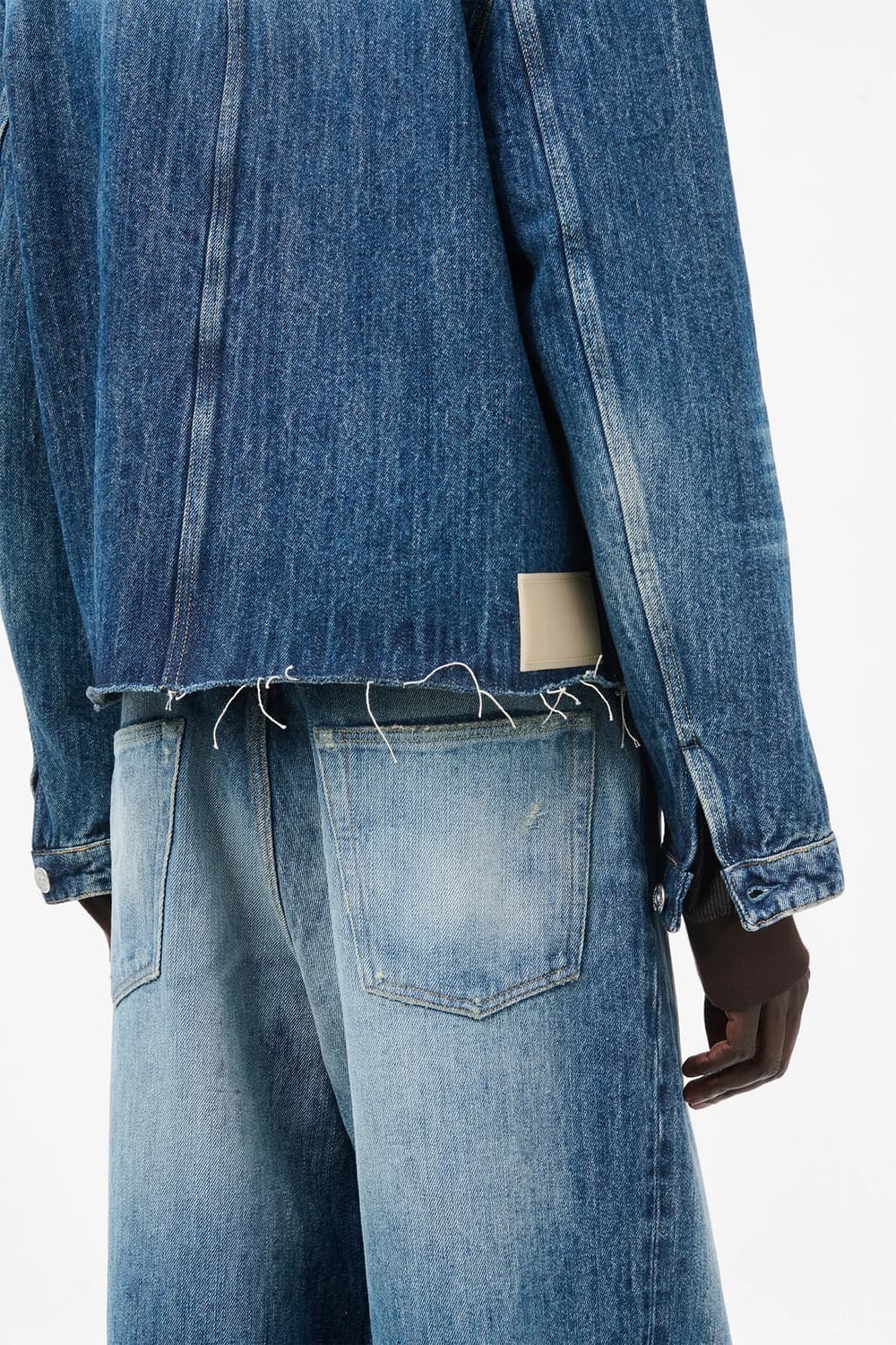 [48,50,52]아워레가시 25fw CUT REBIRTH 데님 자켓 상품이미지5