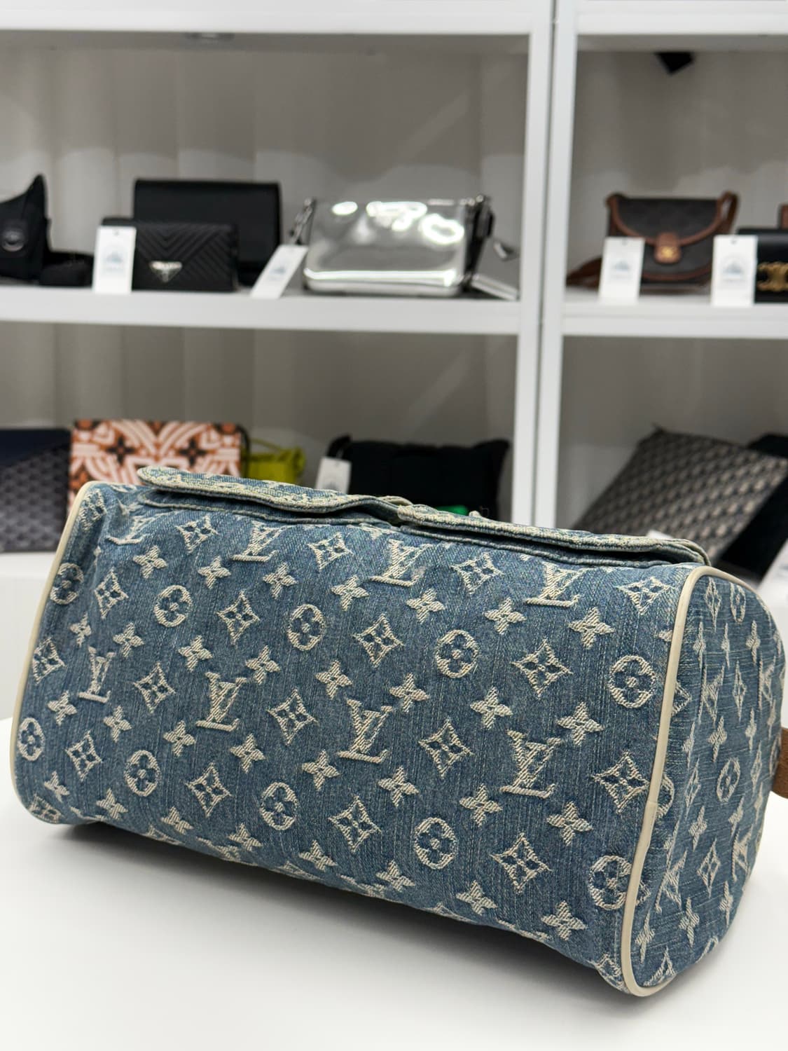 [30] 루이비통 데님 네오 스피디 토트백 상품이미지7