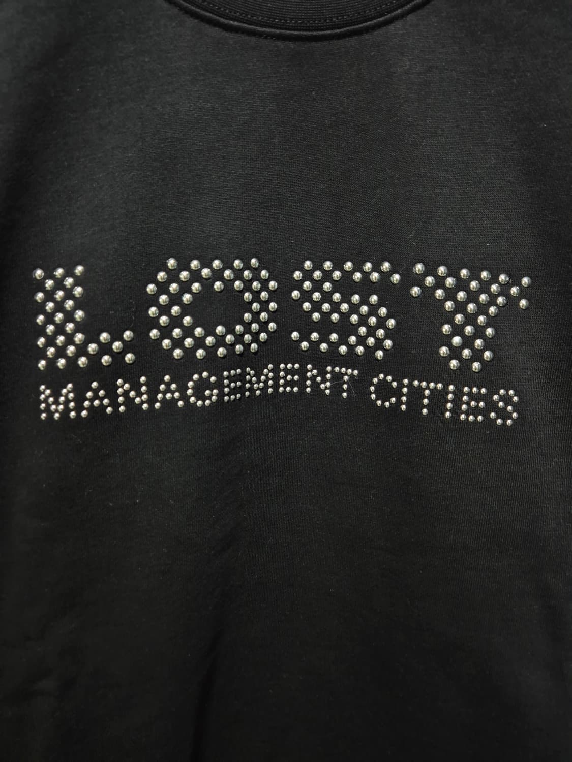 LMC 로스트 맨투맨 블랙 상품이미지2