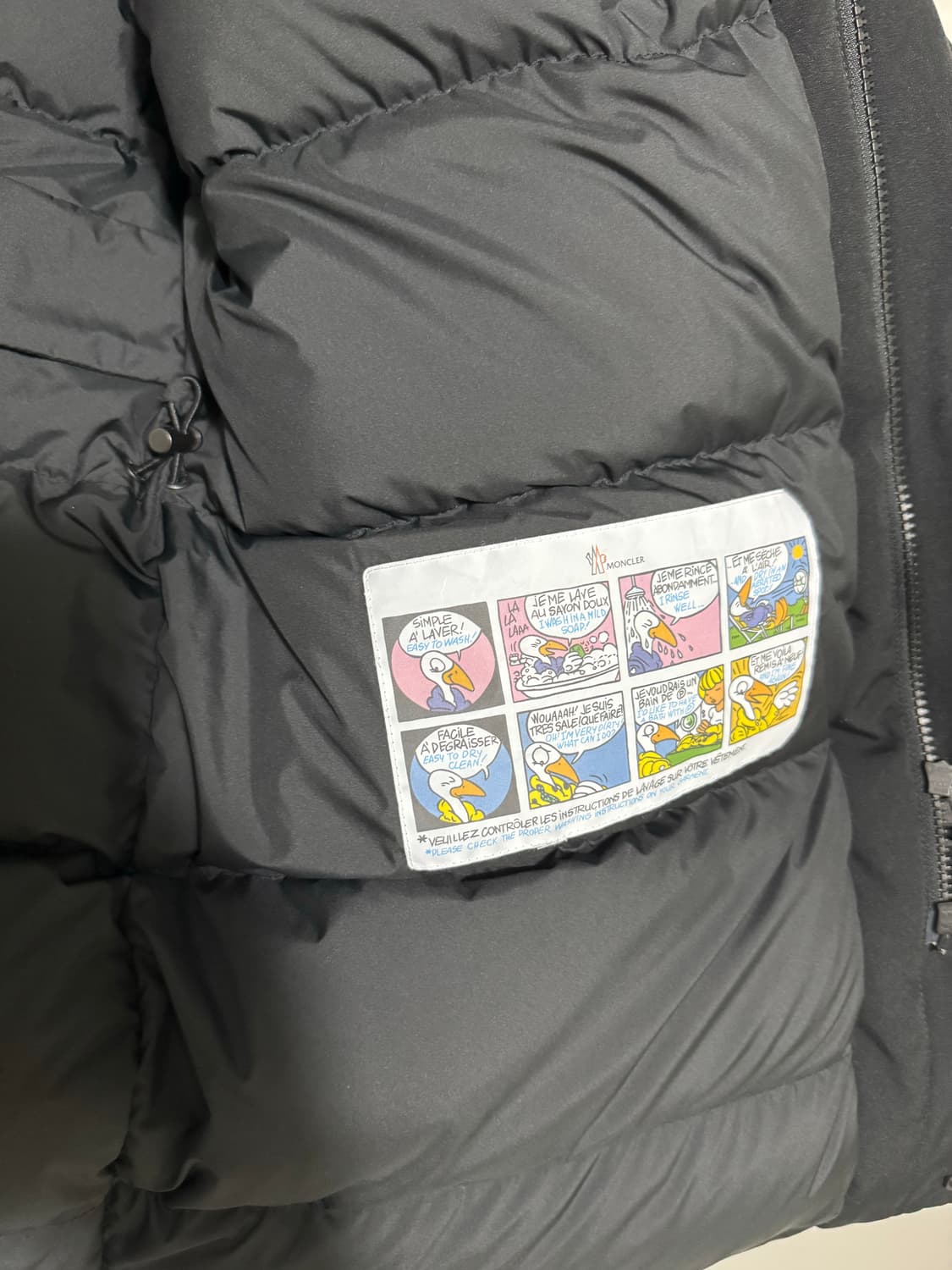 몽클레어 리브라도아 livradois 블랙 미디 다운 패딩 상품이미지9