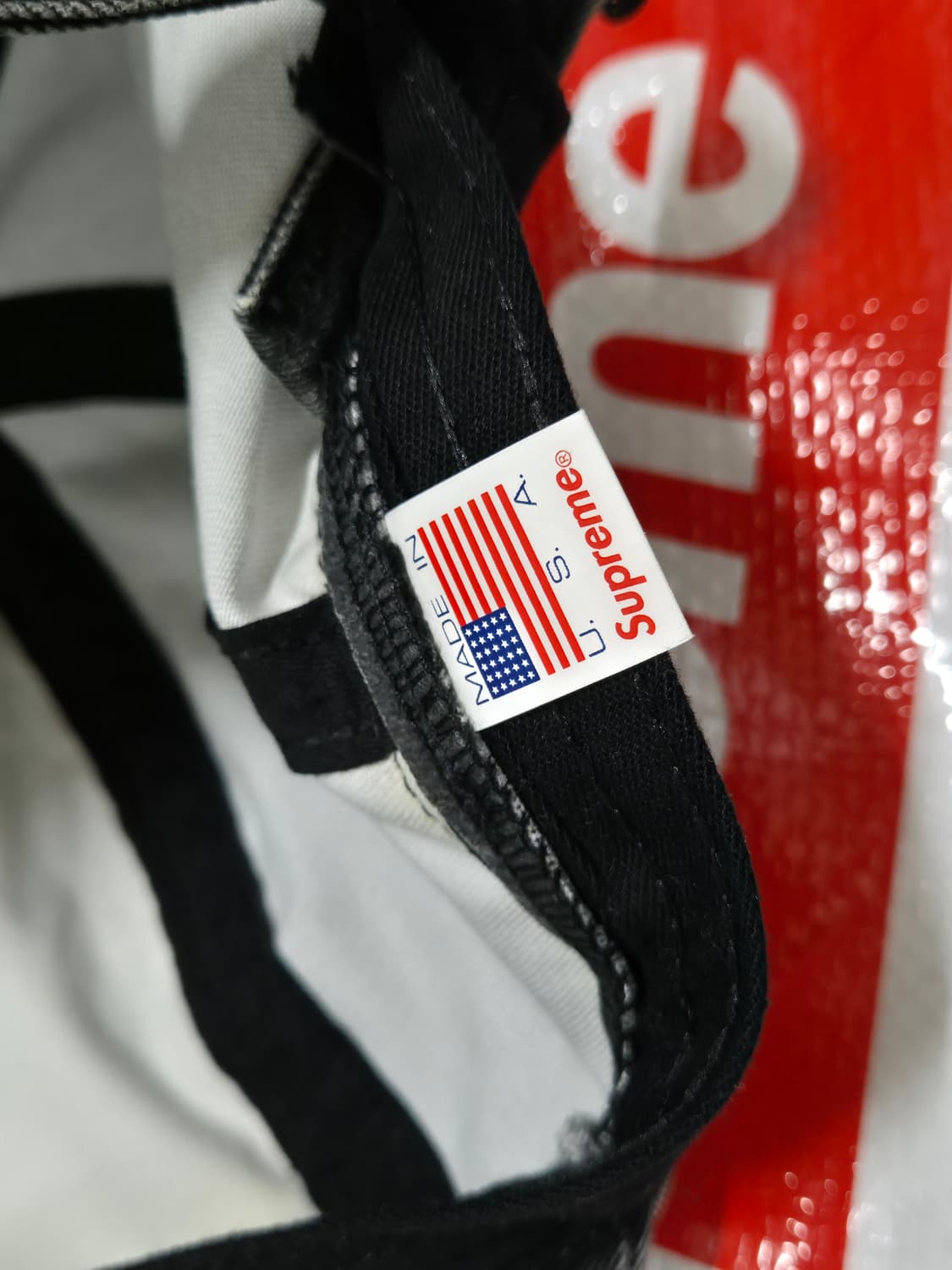 (os) 슈프림 피그먼트 S로고 캡 블랙 6패널 모자 상품이미지5