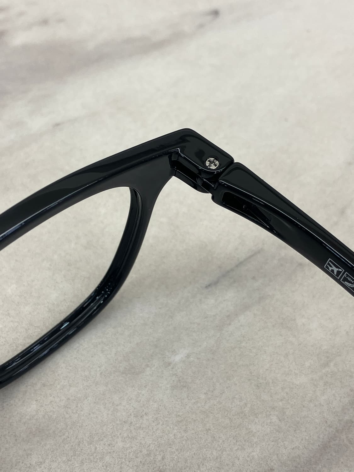 카라 KARRA 블랙 웰링턴 뿔테 안경 상품이미지3