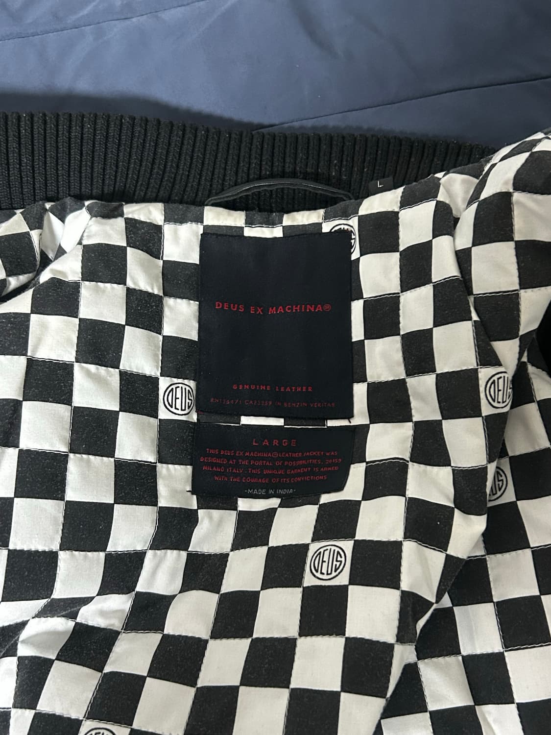 데우스 가죽자켓 상품이미지4